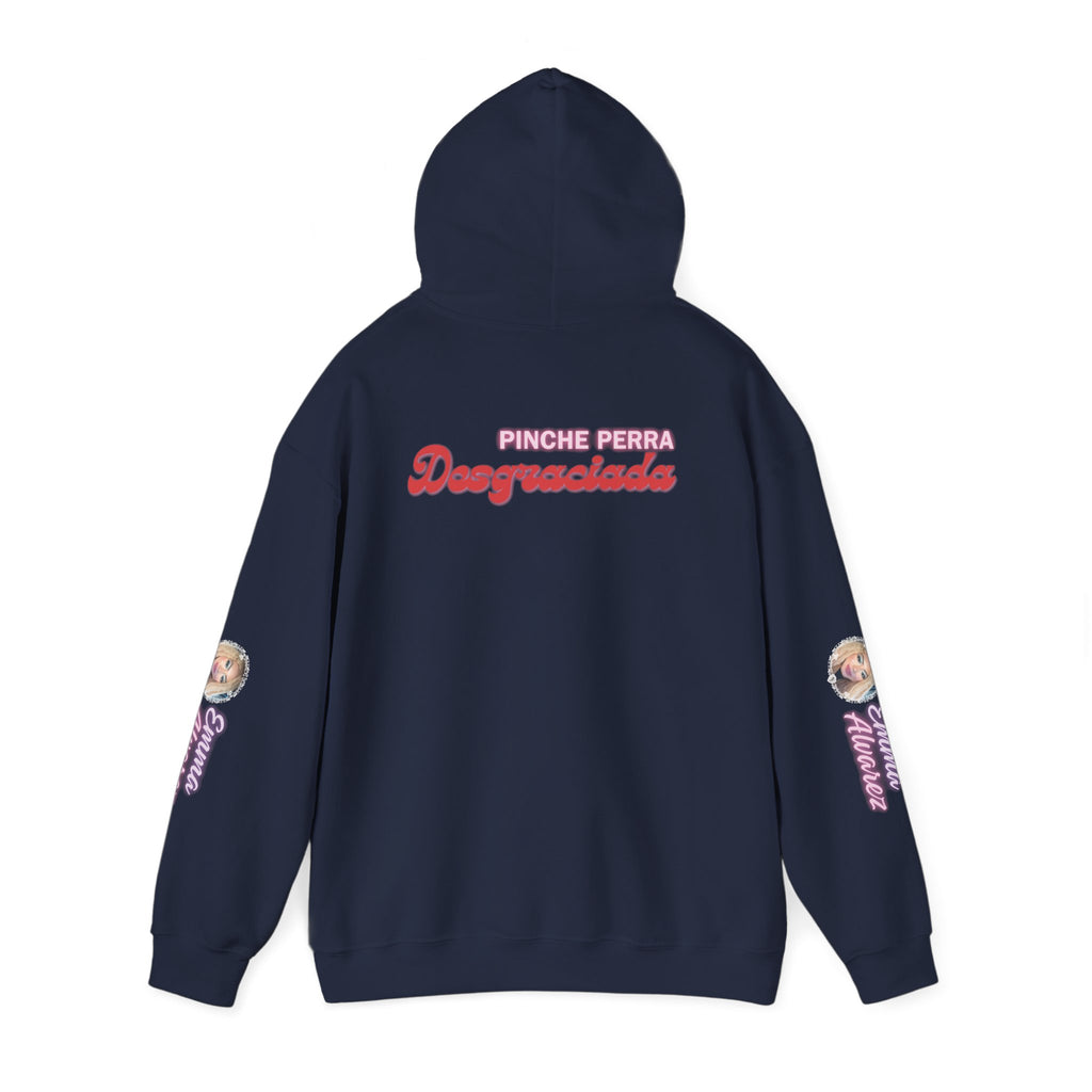The Emma Alvarez & Meli G Heavy Blend™ Hooded Sweatshirt - "MeliG Mugshot"