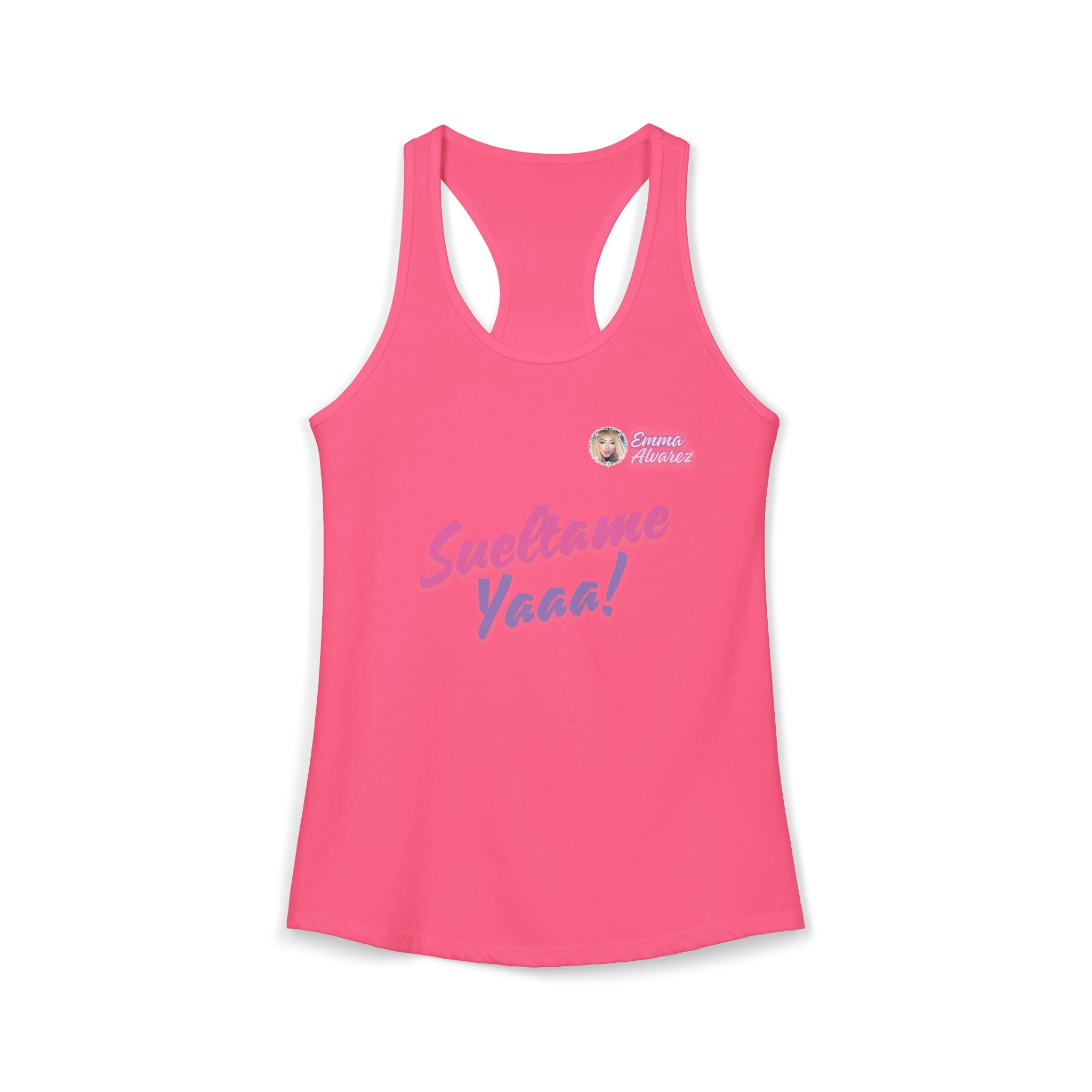 Sueltame Yaaa! Racerback Tank for Women