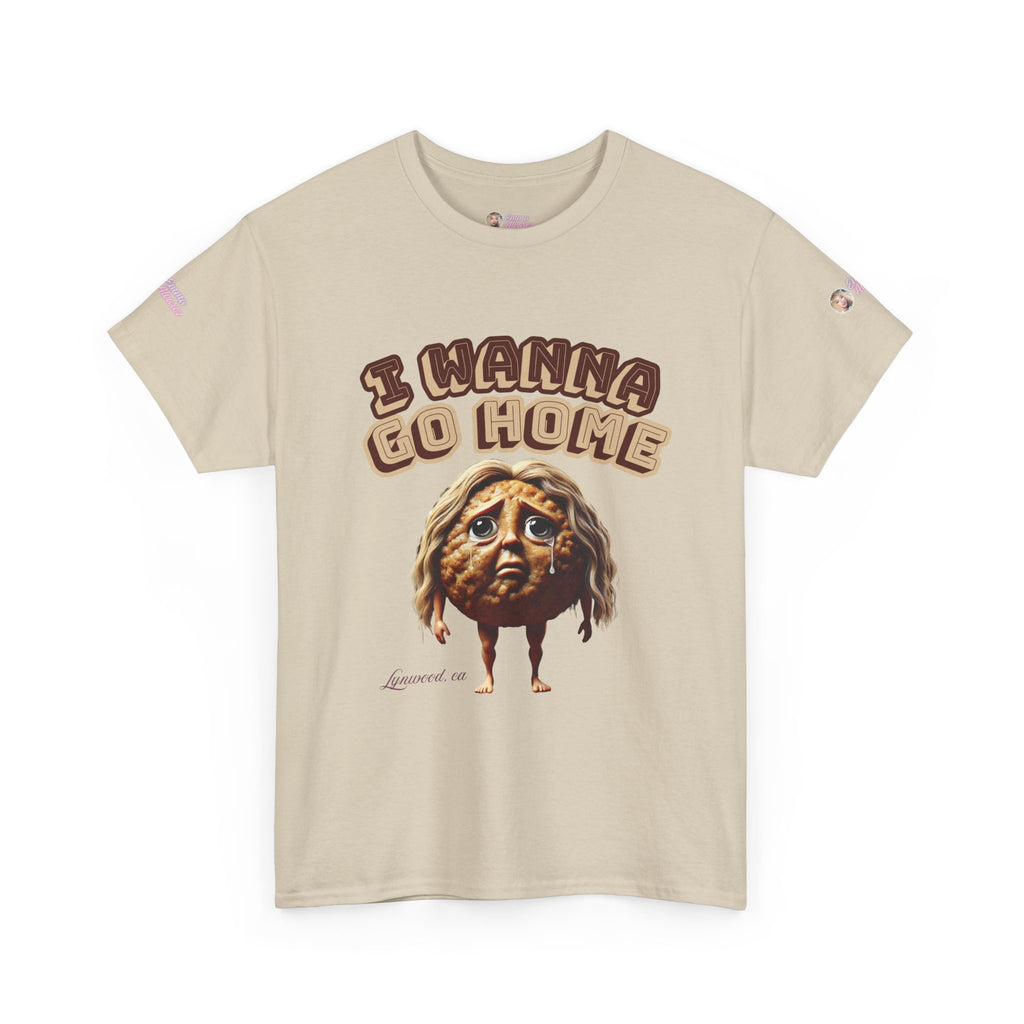 The Emma Alvarez Unisex Heavy Cotton Tee - "I Wanna Go Home" - Lynwood, CA