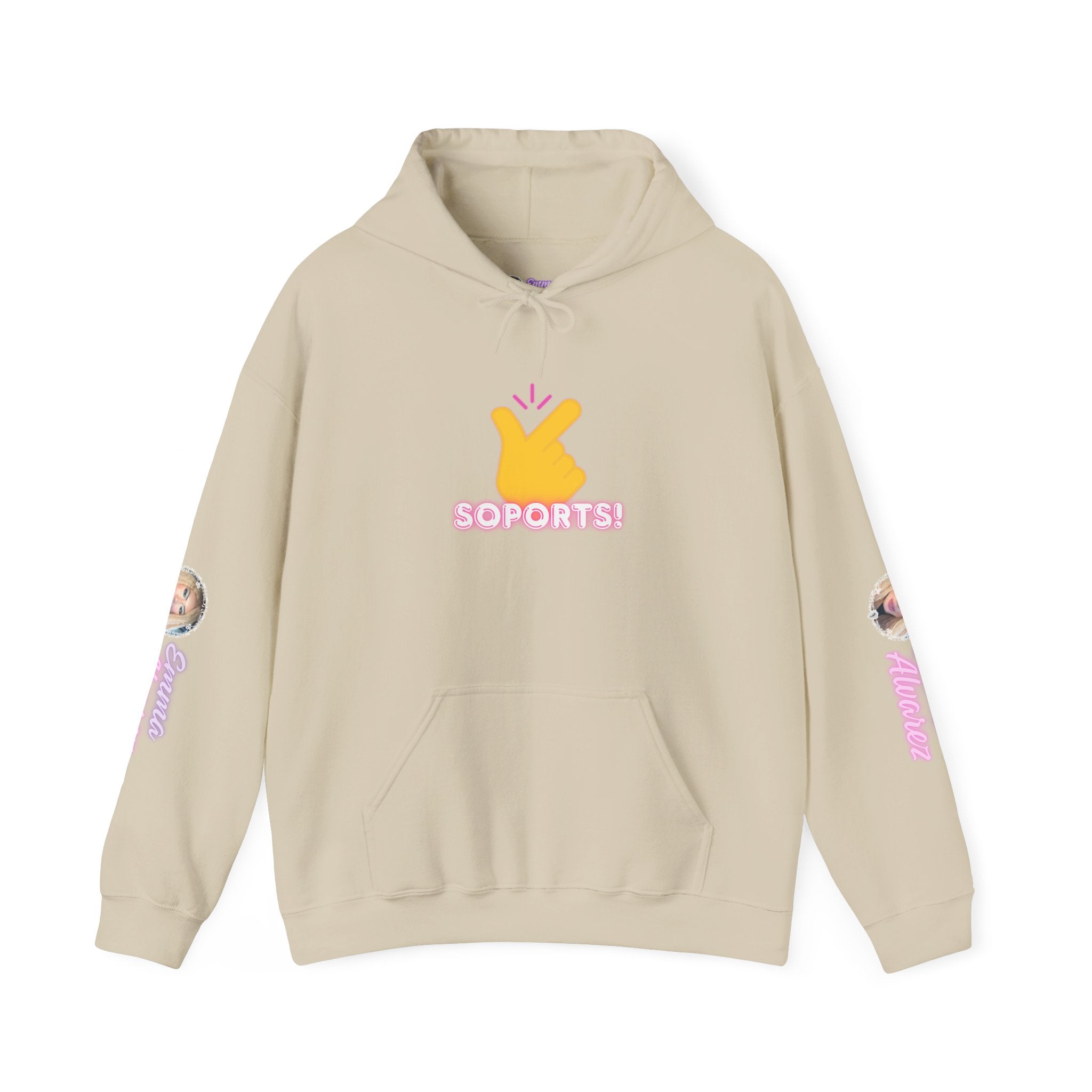 The Emma Alvarez Heavy Blend™ Hooded Sweatshirt - "Soports"