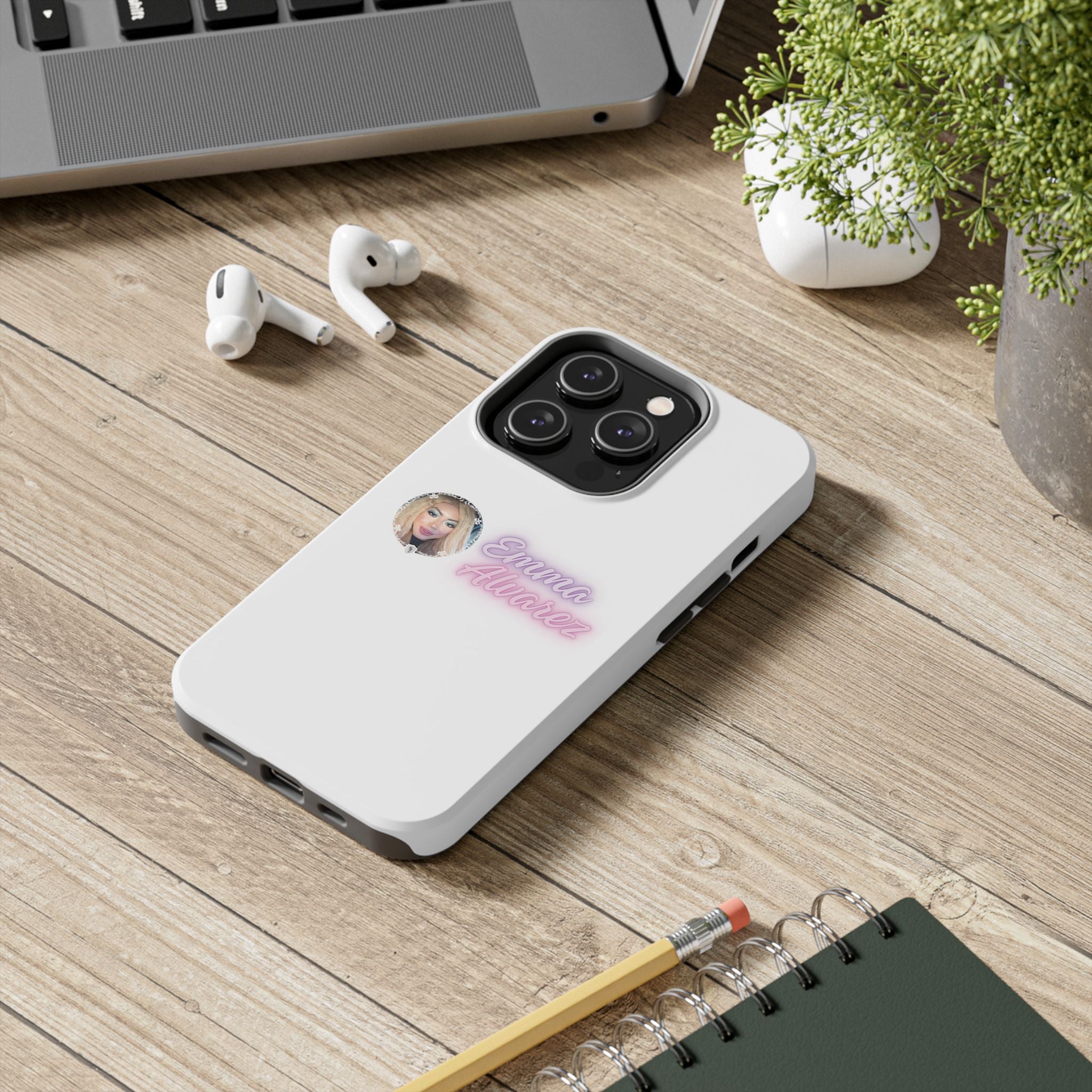 Personalized Tough Phone Case - Emma Alvarez