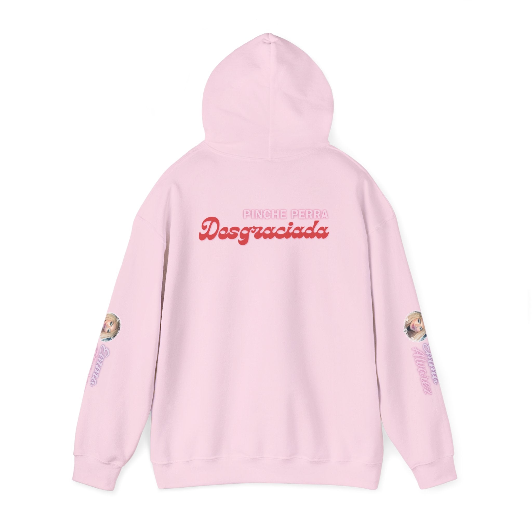 The Emma Alvarez & Meli G Heavy Blend™ Hooded Sweatshirt - "MeliG Mugshot"