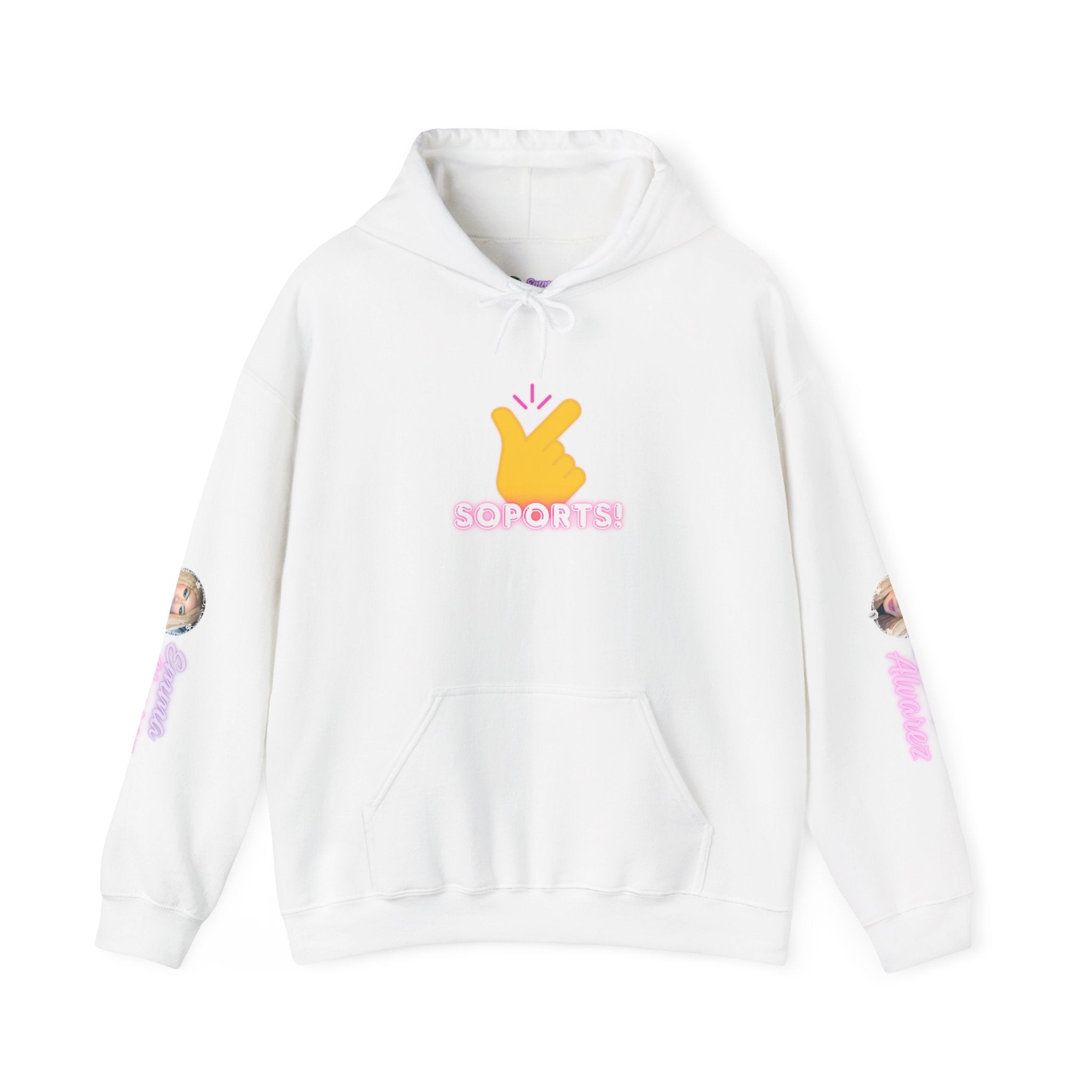 The Emma Alvarez Heavy Blend™ Hooded Sweatshirt - "Soports"