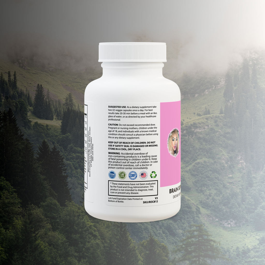 Mi Vida Sana by Emma Alvarez | Brain Support Complex Supplement (60 Capsules)