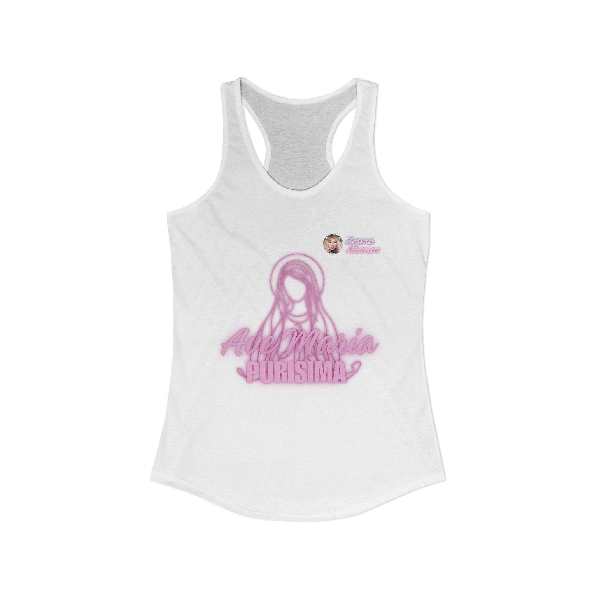 Ave Maria Purisima! Racerback Tank for Women