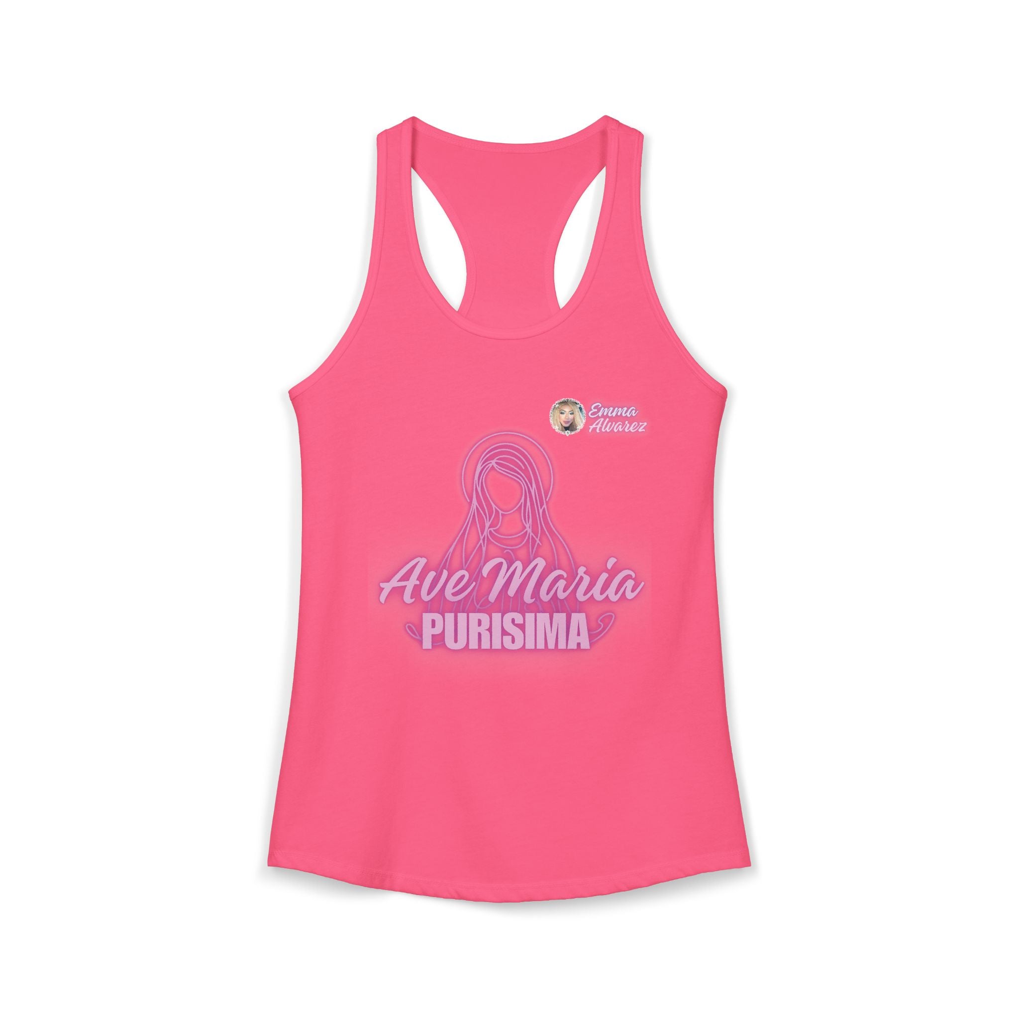 Ave Maria Purisima! Racerback Tank for Women