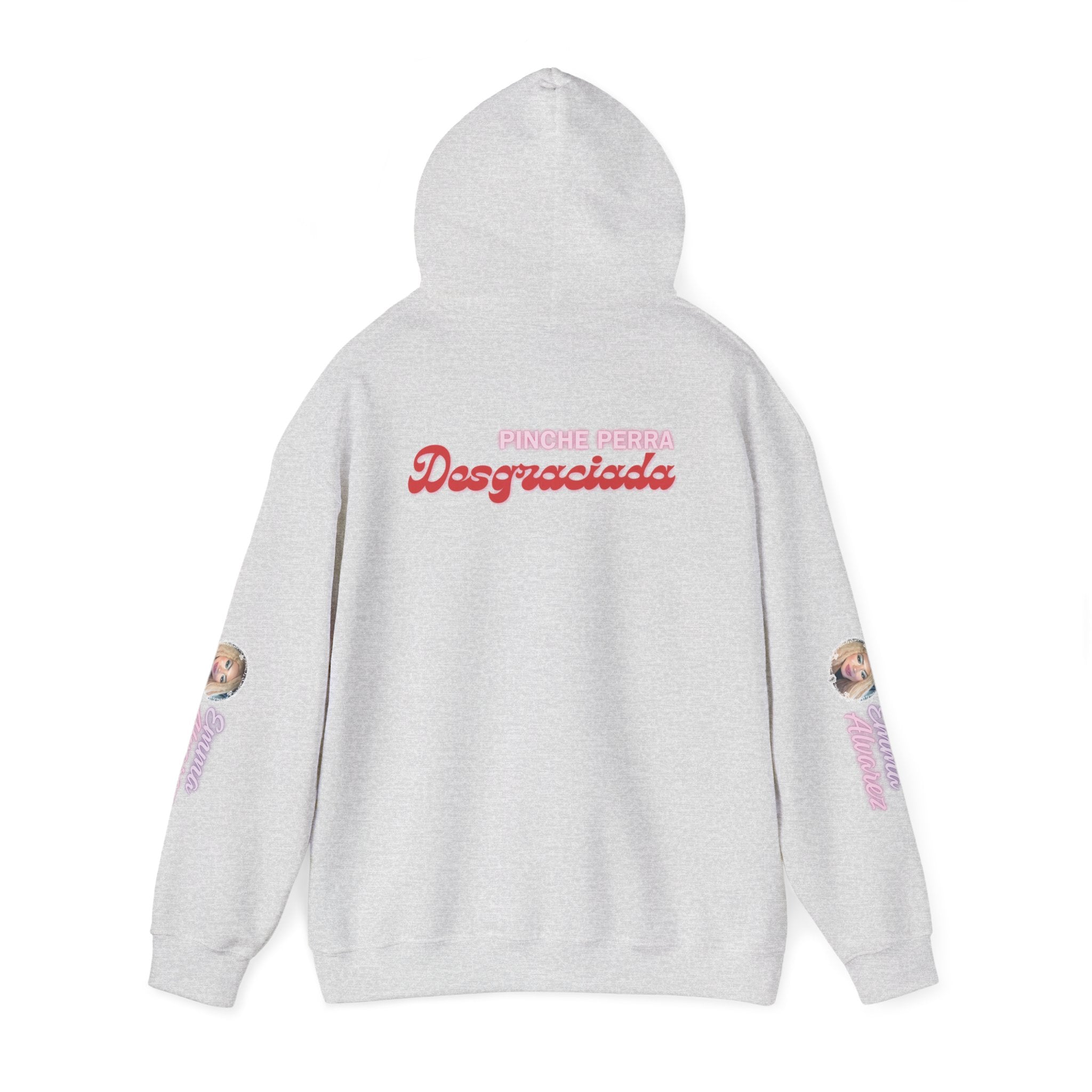 The Emma Alvarez & Meli G Heavy Blend™ Hooded Sweatshirt - "MeliG Mugshot"