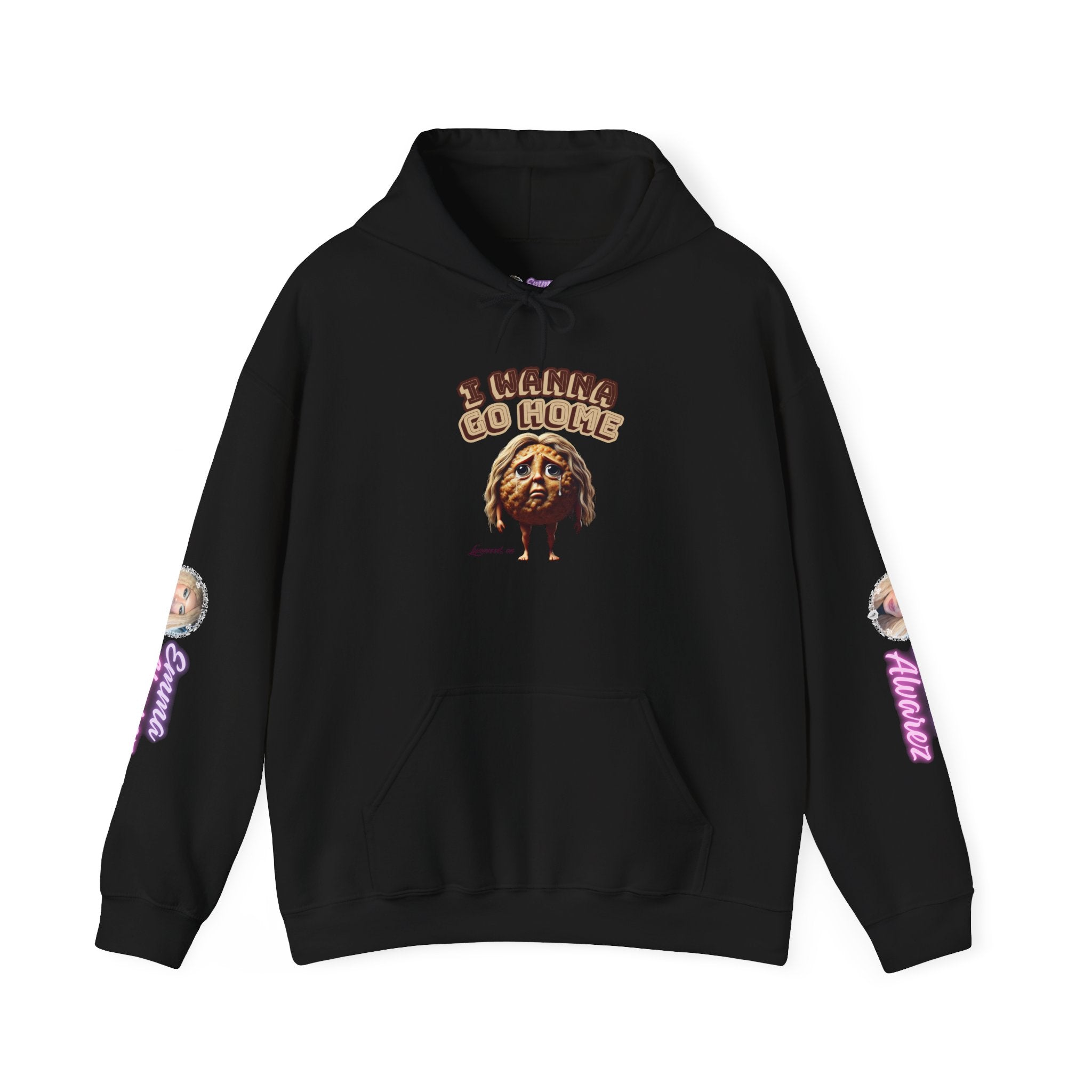 The Emma Alvarez Heavy Blend™ Hooded Sweatshirt - "I Wanna Go Home" Lynwood, CA