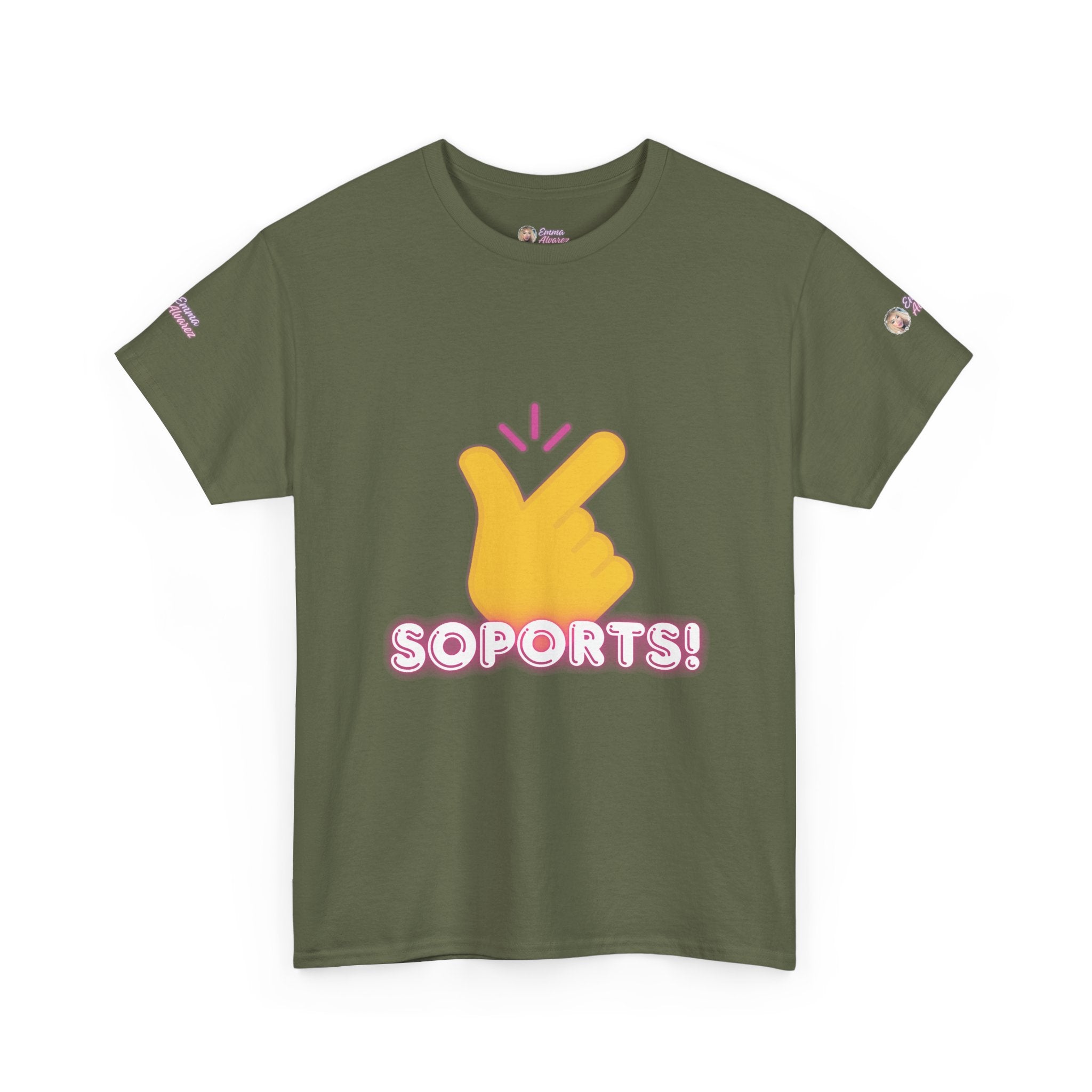 The Emma Alvarez Unisex Heavy Cotton Tee - "Soports"