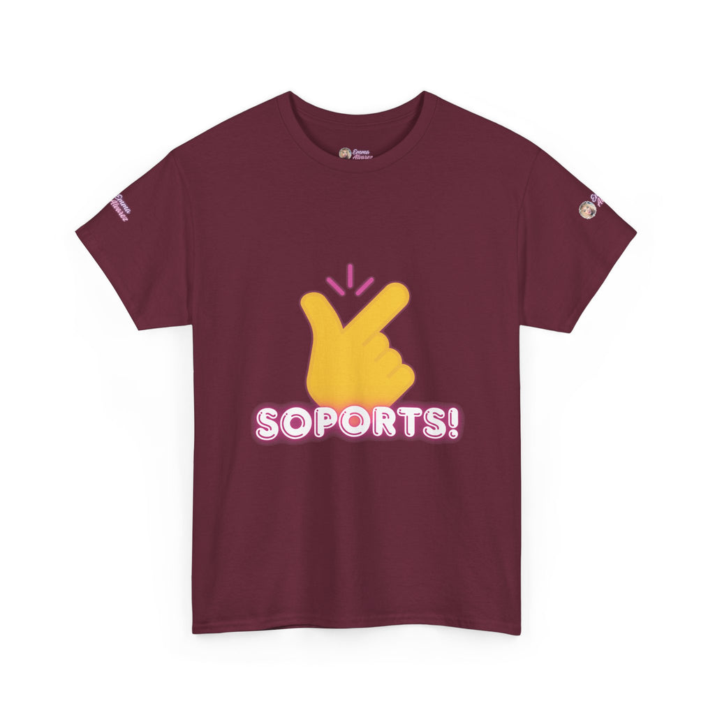 The Emma Alvarez Unisex Heavy Cotton Tee - "Soports"