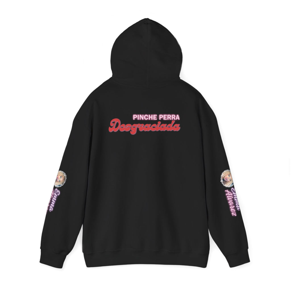 The Emma Alvarez & Meli G Heavy Blend™ Hooded Sweatshirt - "MeliG Mugshot"
