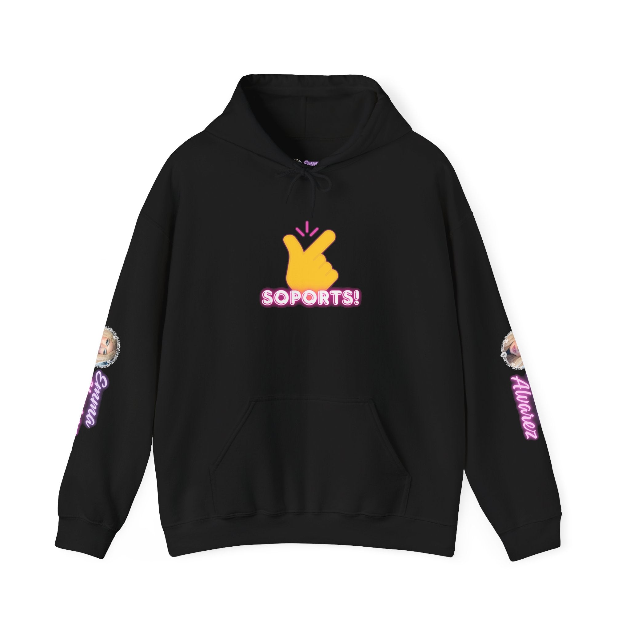 The Emma Alvarez Heavy Blend™ Hooded Sweatshirt - "Soports"