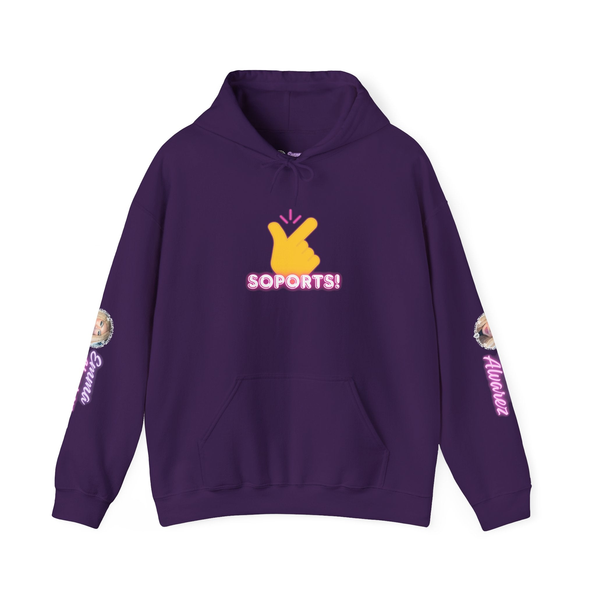 The Emma Alvarez Heavy Blend™ Hooded Sweatshirt - "Soports"