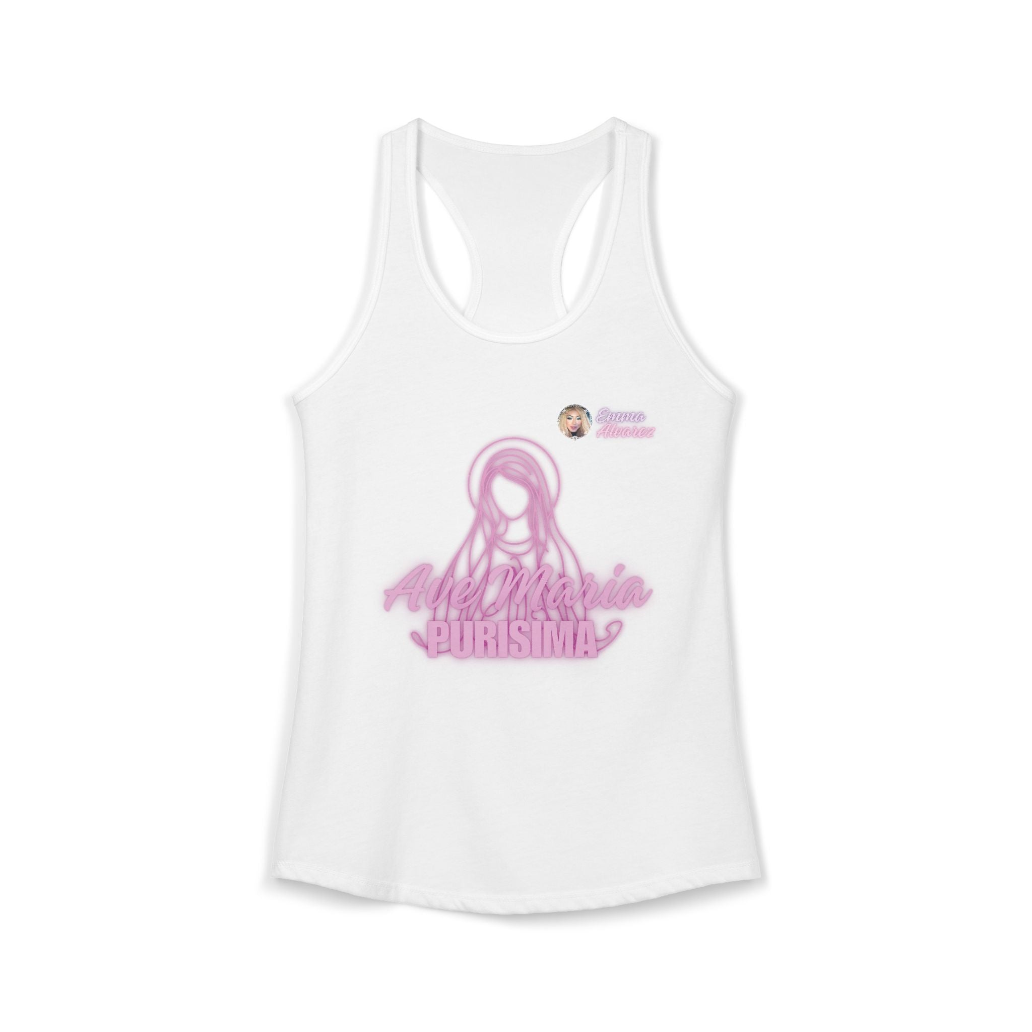 Ave Maria Purisima! Racerback Tank for Women