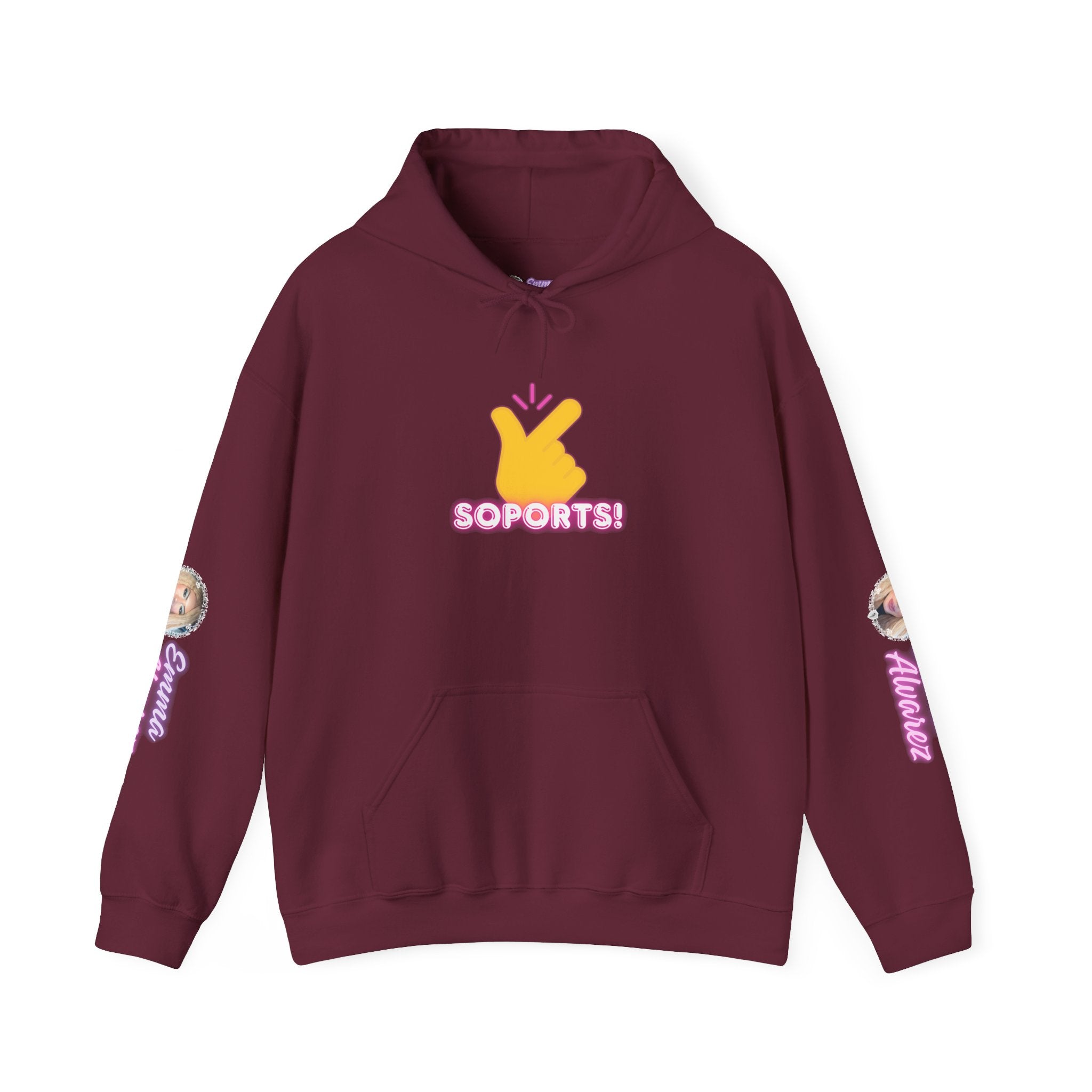 The Emma Alvarez Heavy Blend™ Hooded Sweatshirt - "Soports"