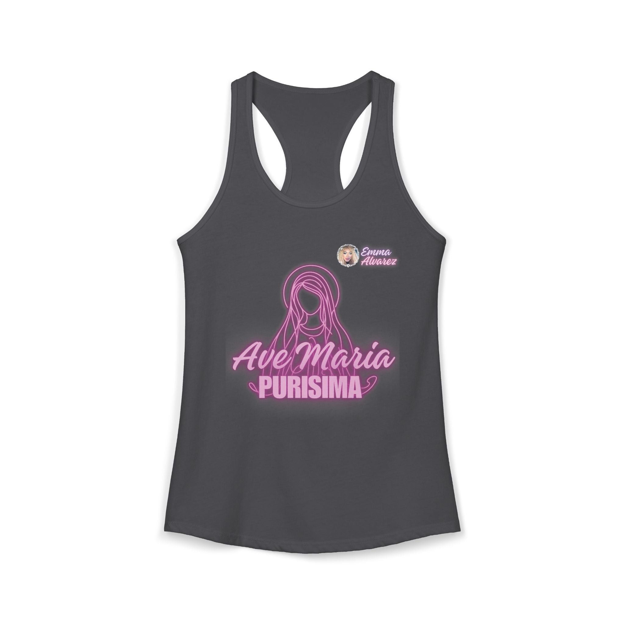 Ave Maria Purisima! Racerback Tank for Women