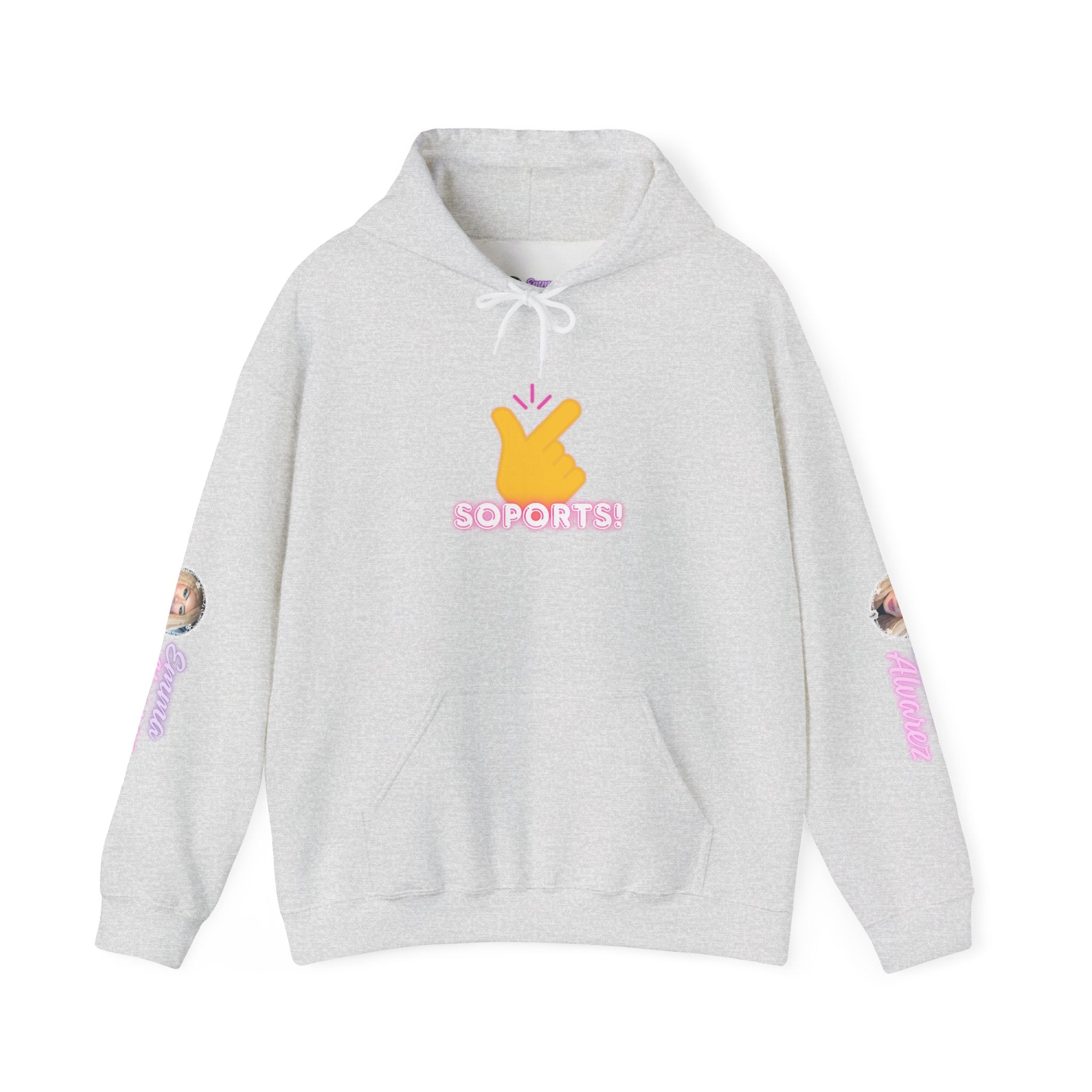 The Emma Alvarez Heavy Blend™ Hooded Sweatshirt - "Soports"