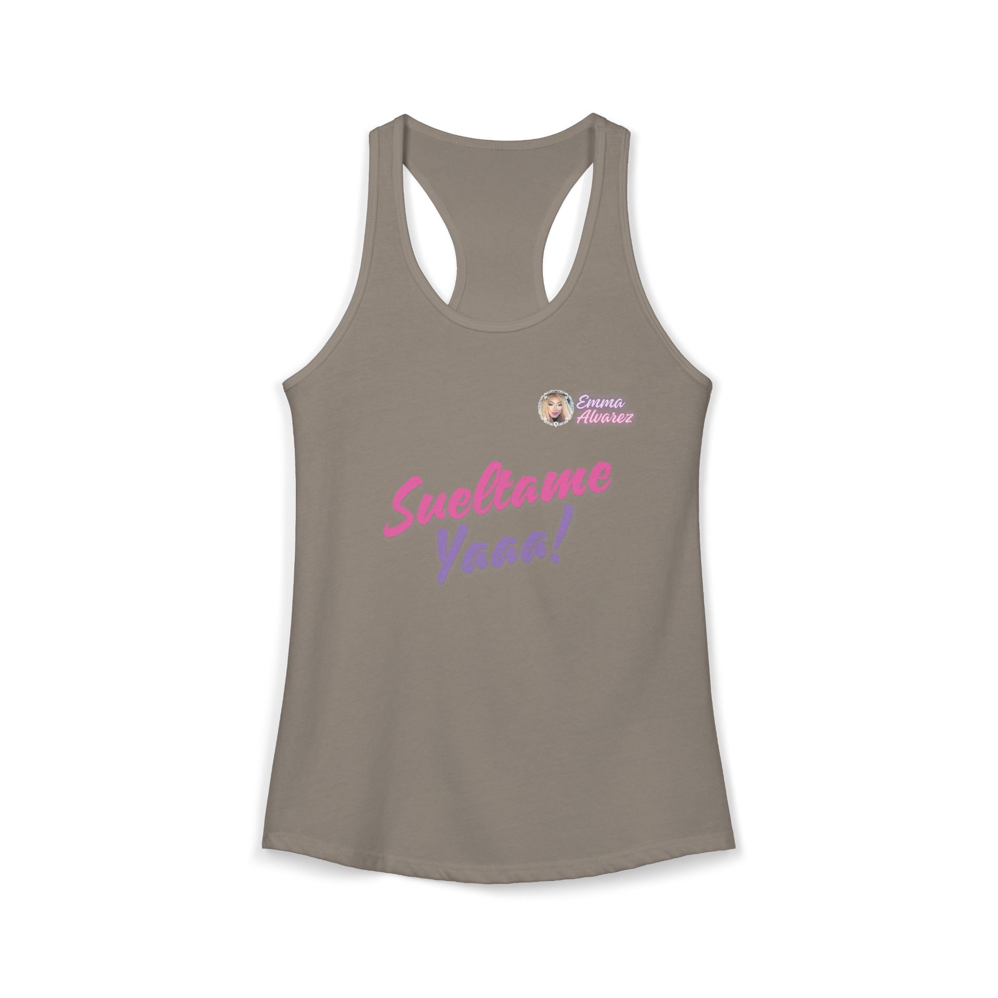 Sueltame Yaaa! Racerback Tank for Women
