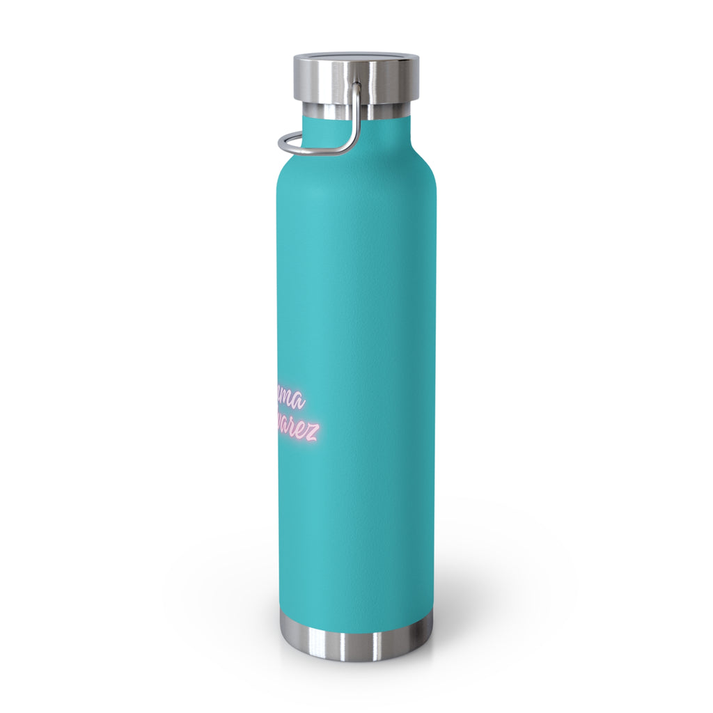 Emma Alvarez - Personalized Copper Insulated Water Bottle - 22oz