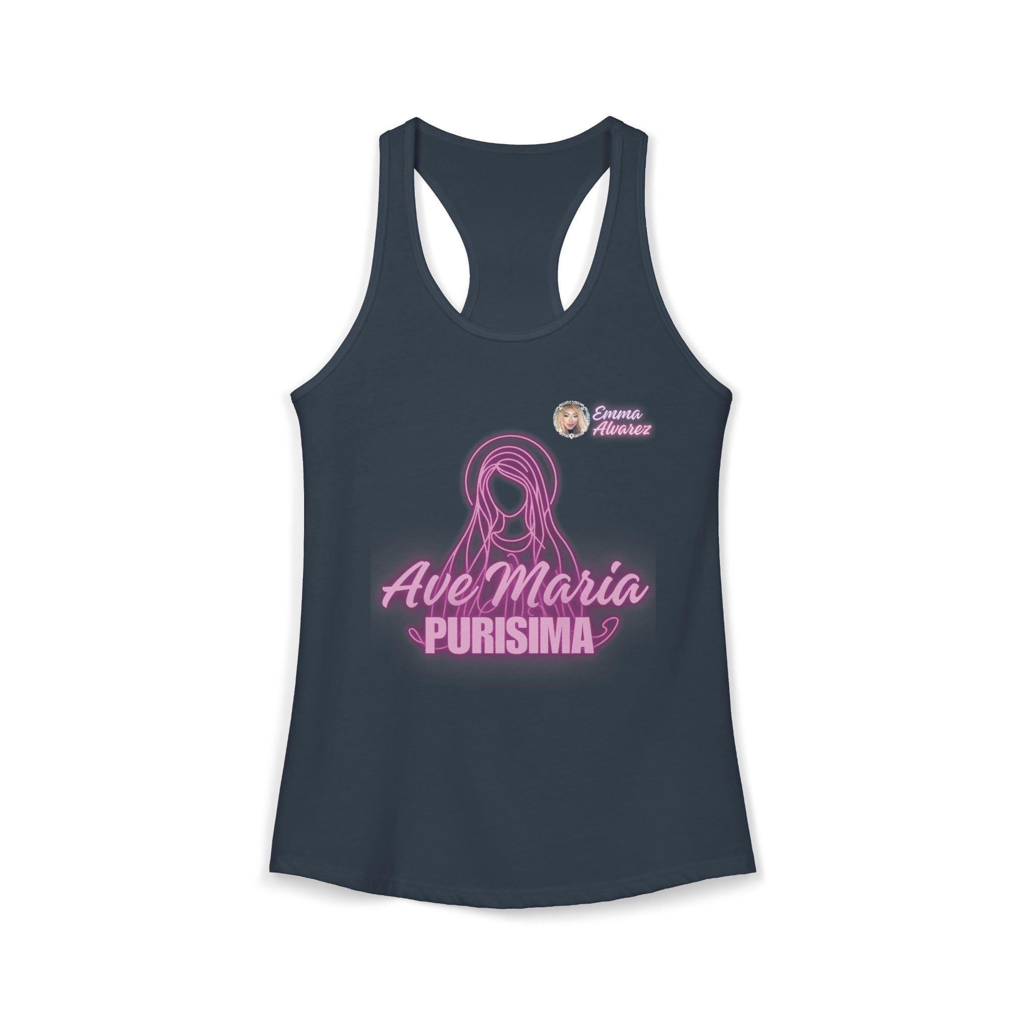Ave Maria Purisima! Racerback Tank for Women