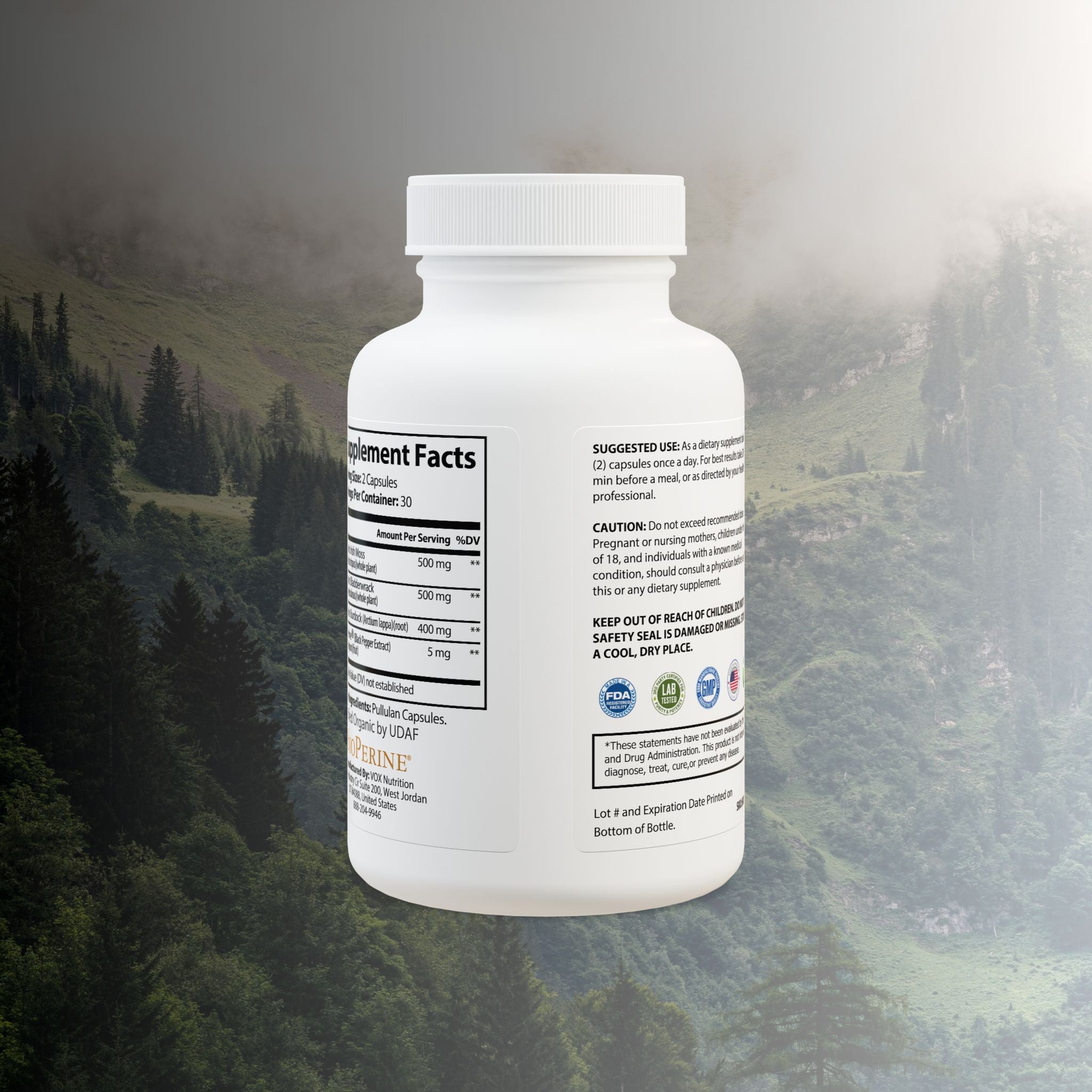 Mi Vida Sana by Emma Alvarez | Sea Moss Supplement (60 Capsules)