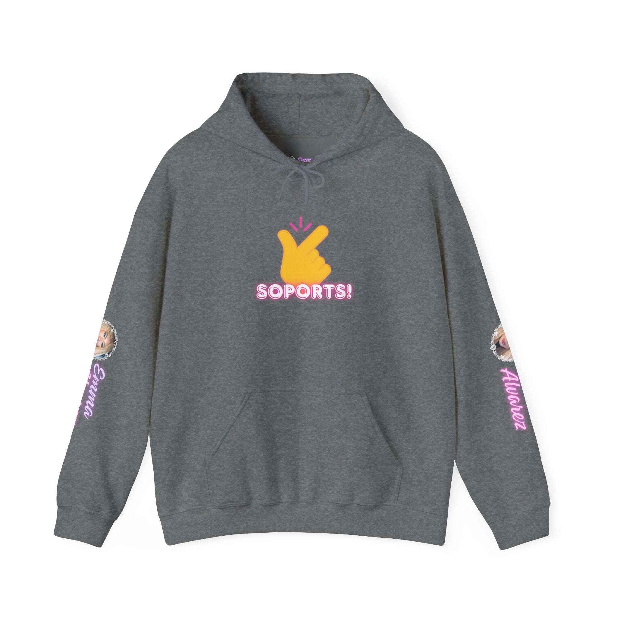 The Emma Alvarez Heavy Blend™ Hooded Sweatshirt - "Soports"