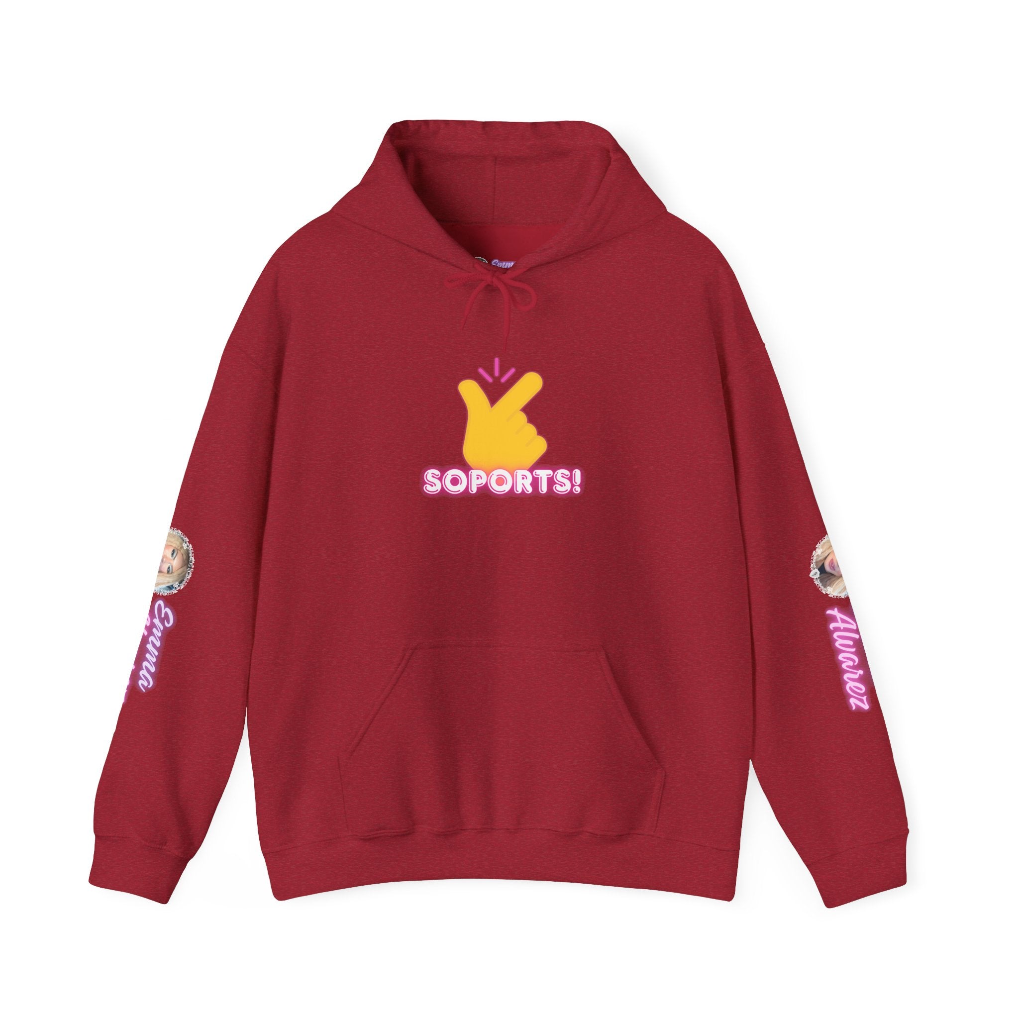 The Emma Alvarez Heavy Blend™ Hooded Sweatshirt - "Soports"