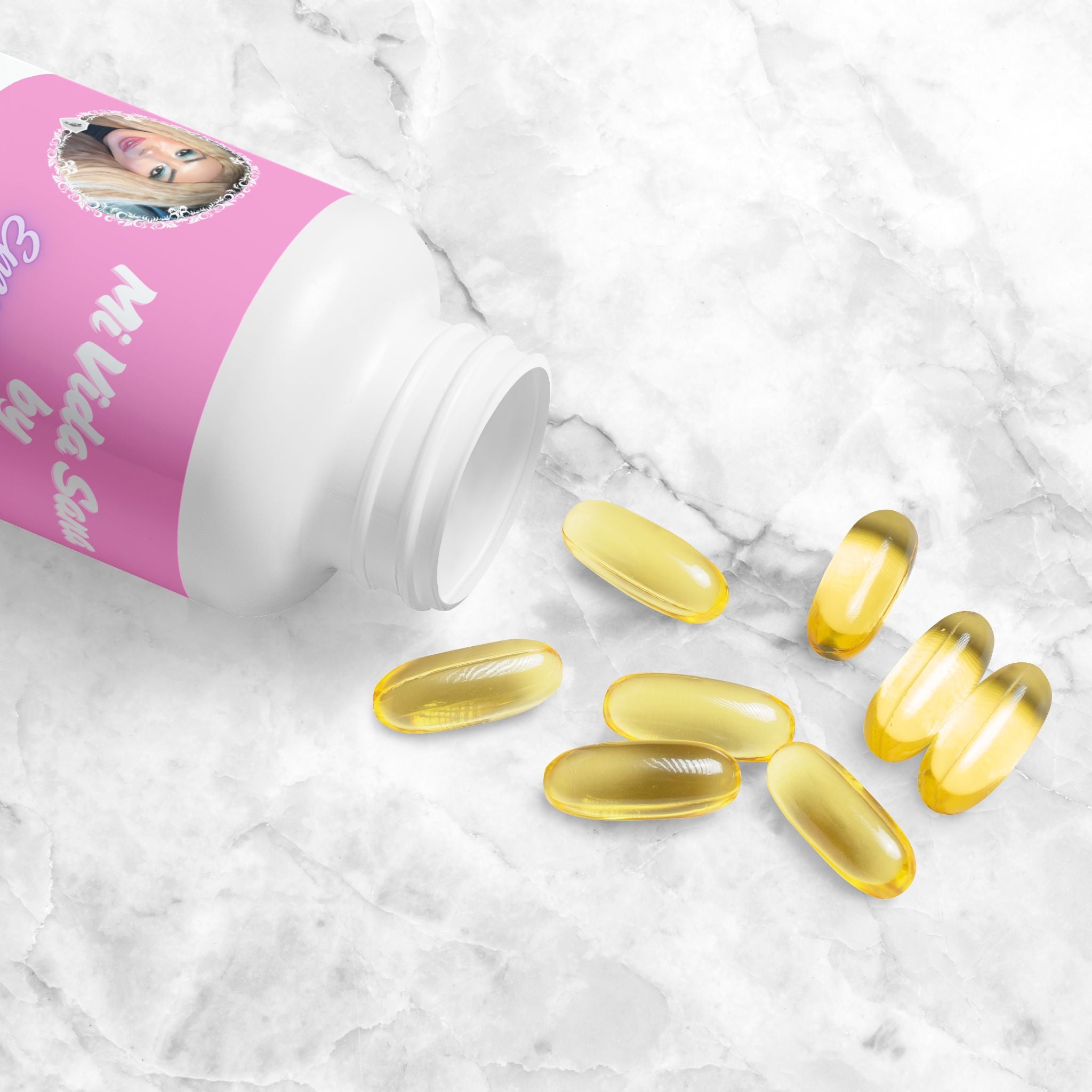 Mi Vida Sana by Emma Alvarez | Omega 3 Fish Oil Supplement (60 Softgels)