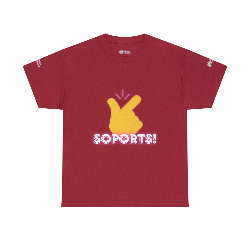 The Emma Alvarez Unisex Heavy Cotton Tee - "Soports"