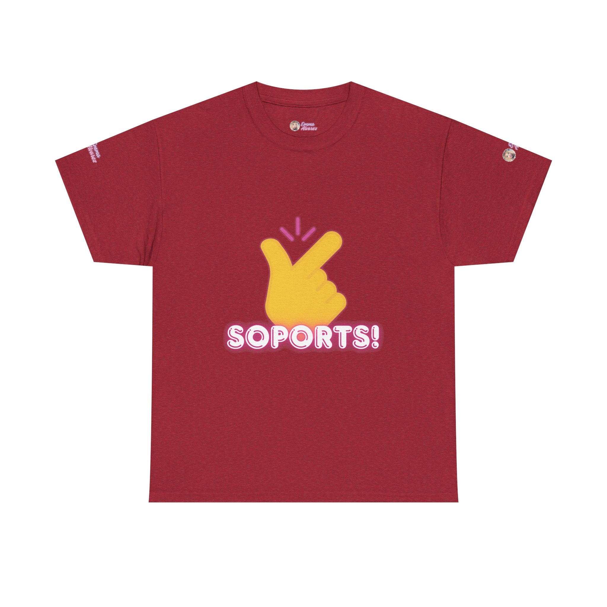The Emma Alvarez Unisex Heavy Cotton Tee - "Soports"