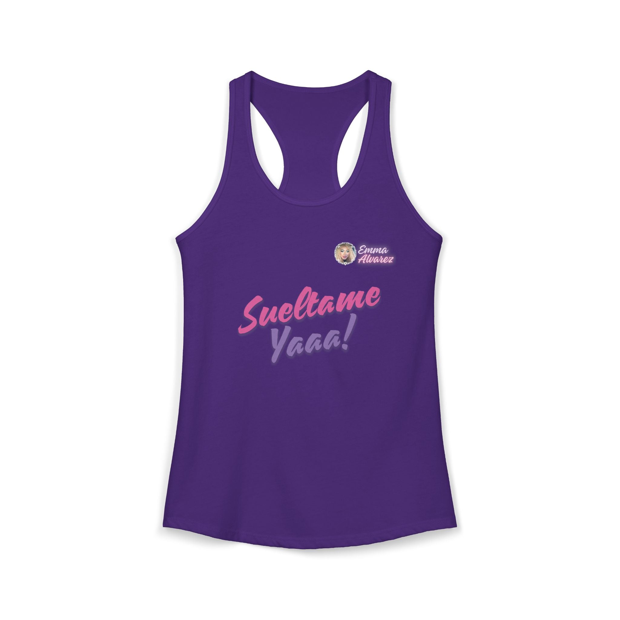 Sueltame Yaaa! Racerback Tank for Women