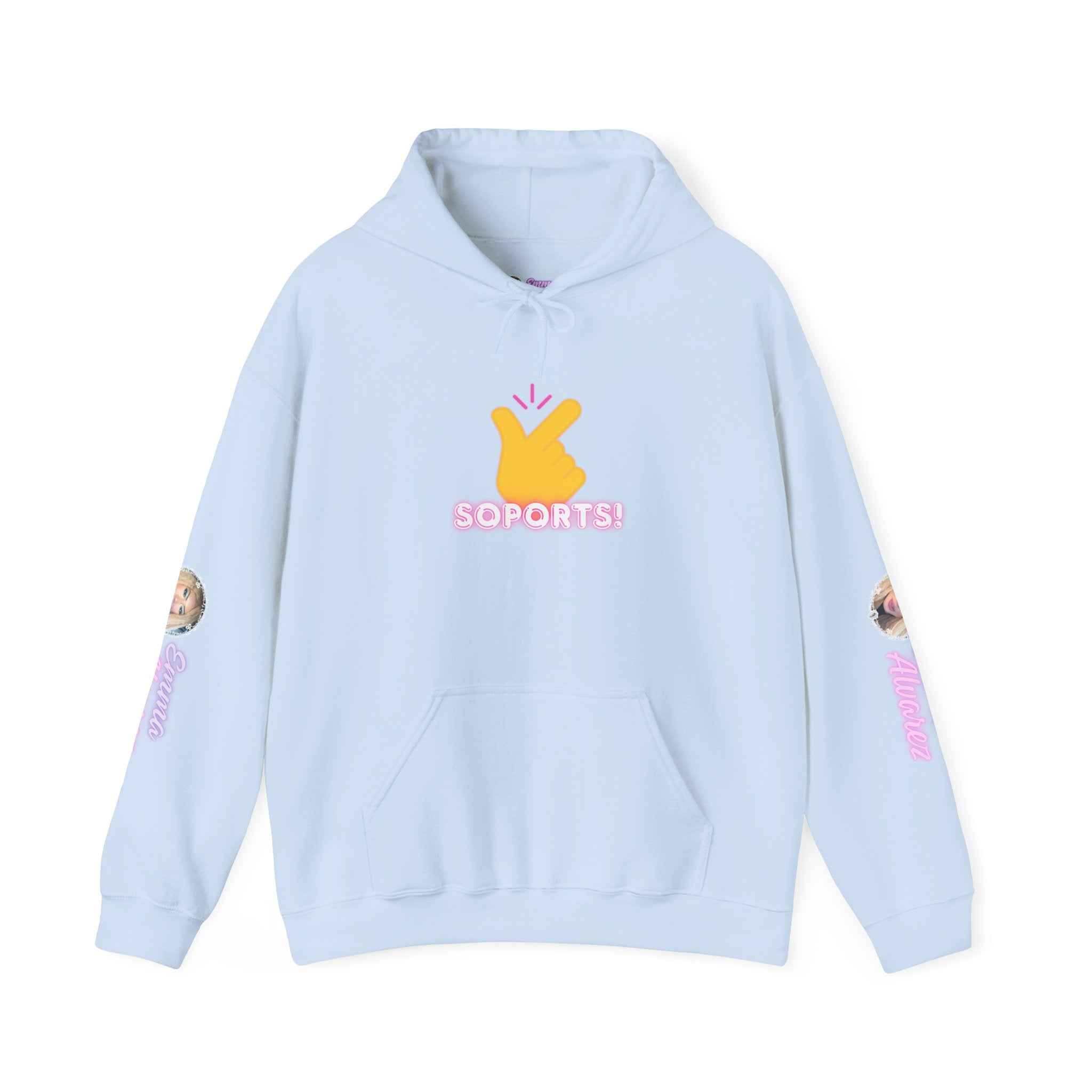 The Emma Alvarez Heavy Blend™ Hooded Sweatshirt - "Soports"