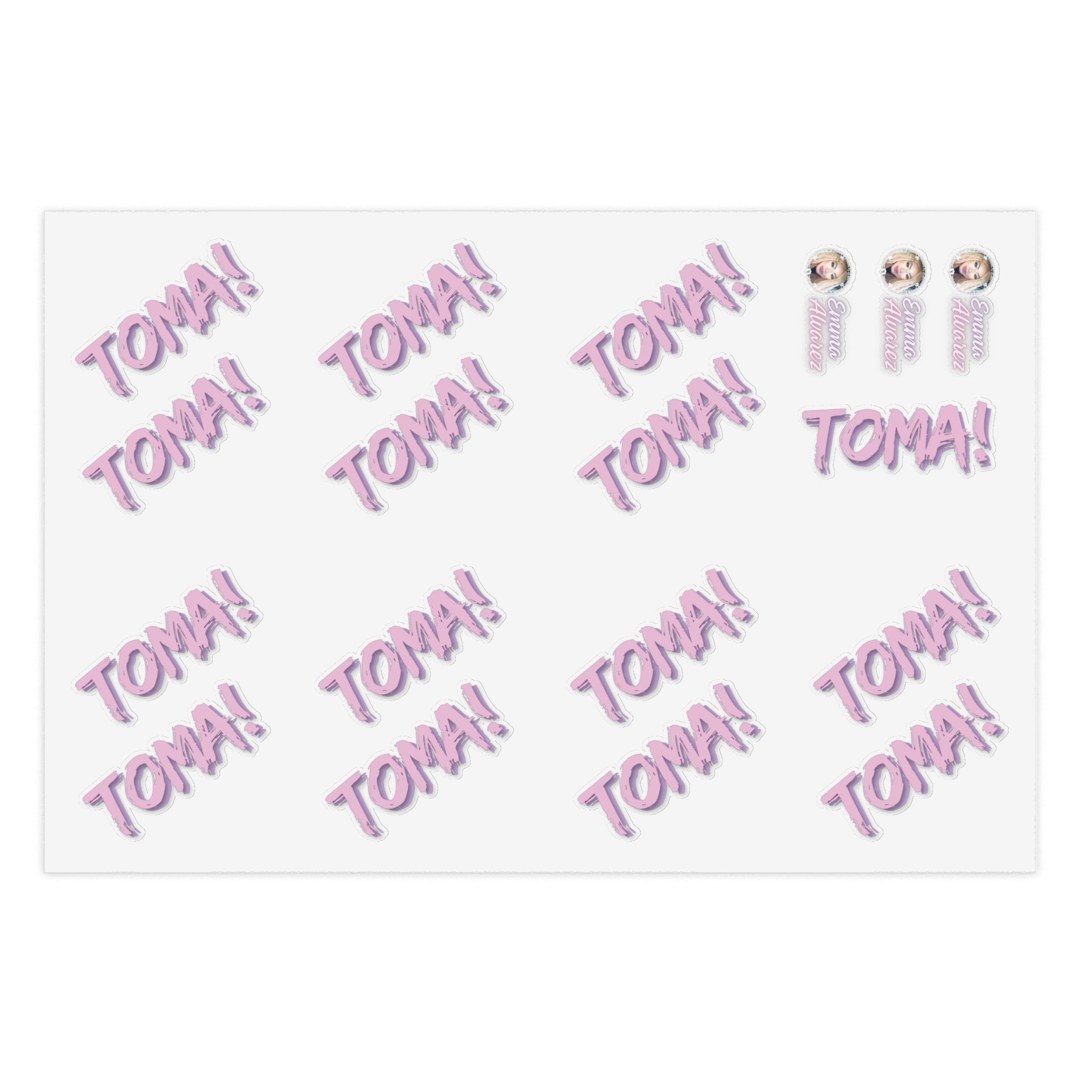 The Emma Alvarez Sticker Sheets - “Toma!”
