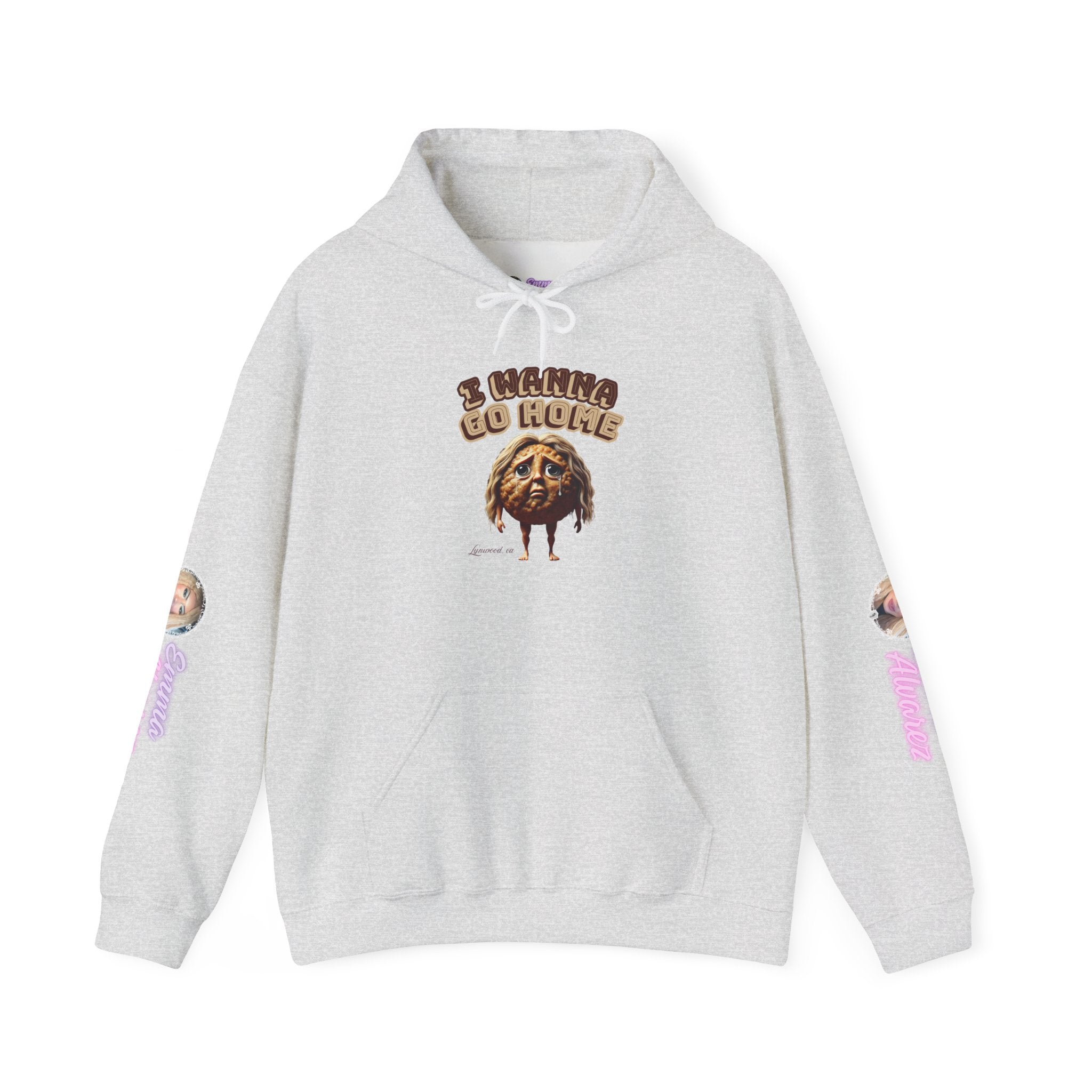 The Emma Alvarez Heavy Blend™ Hooded Sweatshirt - "I Wanna Go Home" Lynwood, CA
