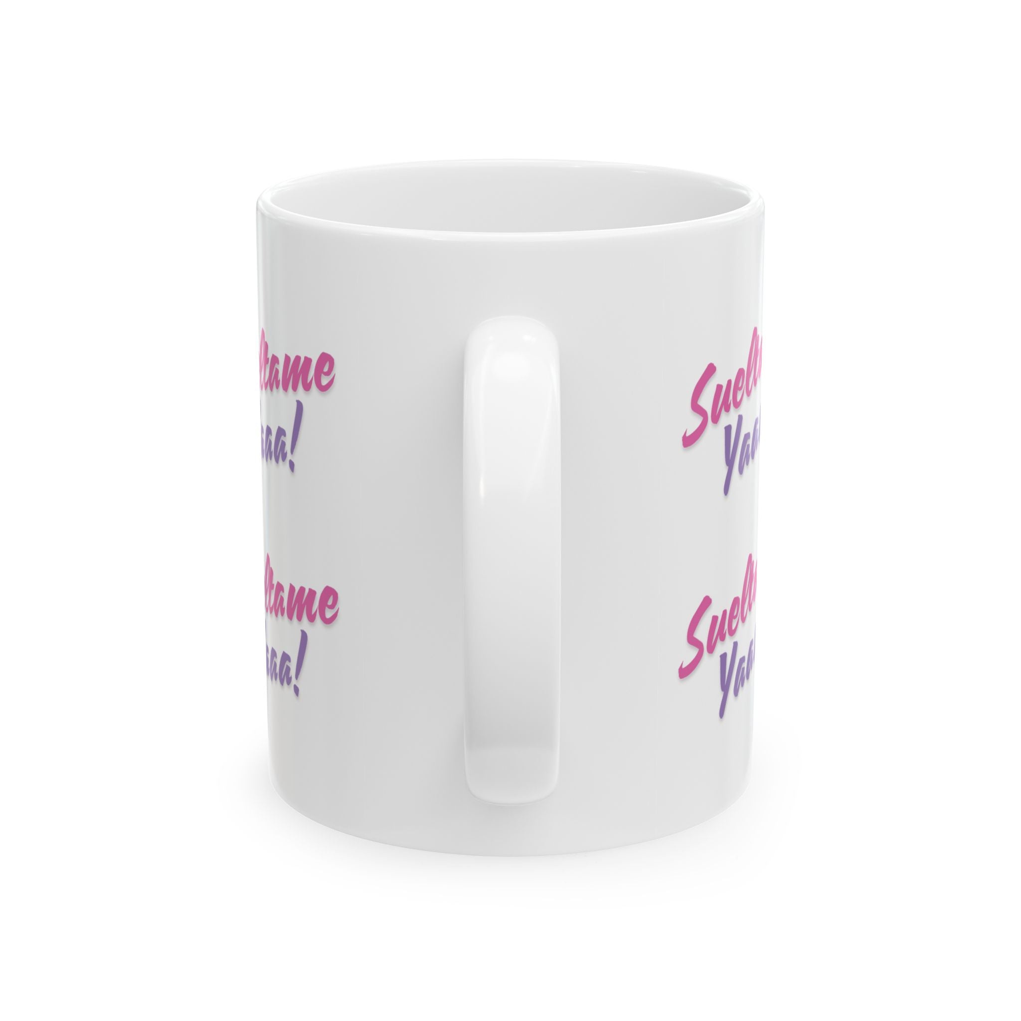 The Emma Alvarez - Ceramic Mug - “Sueltame Yaaa!”