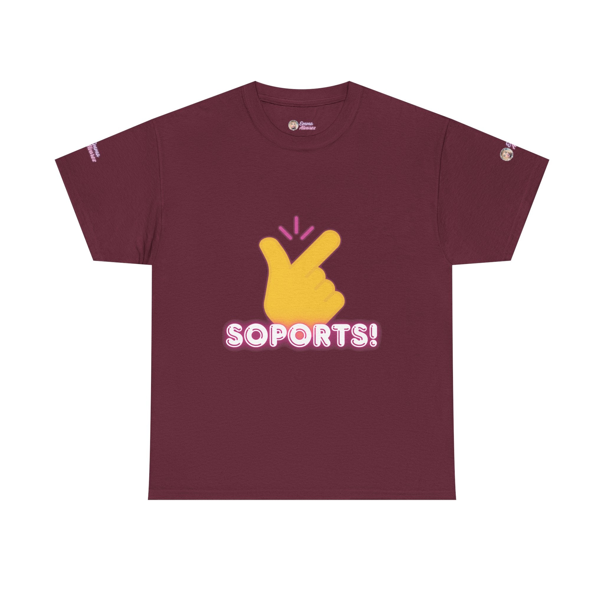 The Emma Alvarez Unisex Heavy Cotton Tee - "Soports"