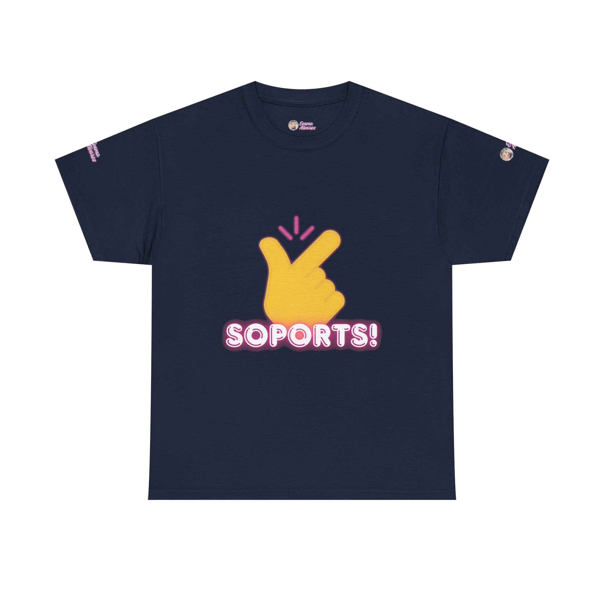 The Emma Alvarez Unisex Heavy Cotton Tee - "Soports"