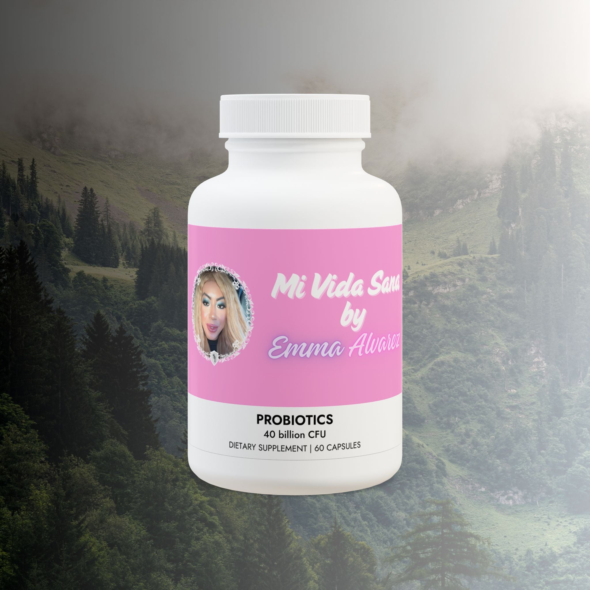Mi Vida Sana by Emma Alvarez | Probiotics Supplement (60 Capsules)