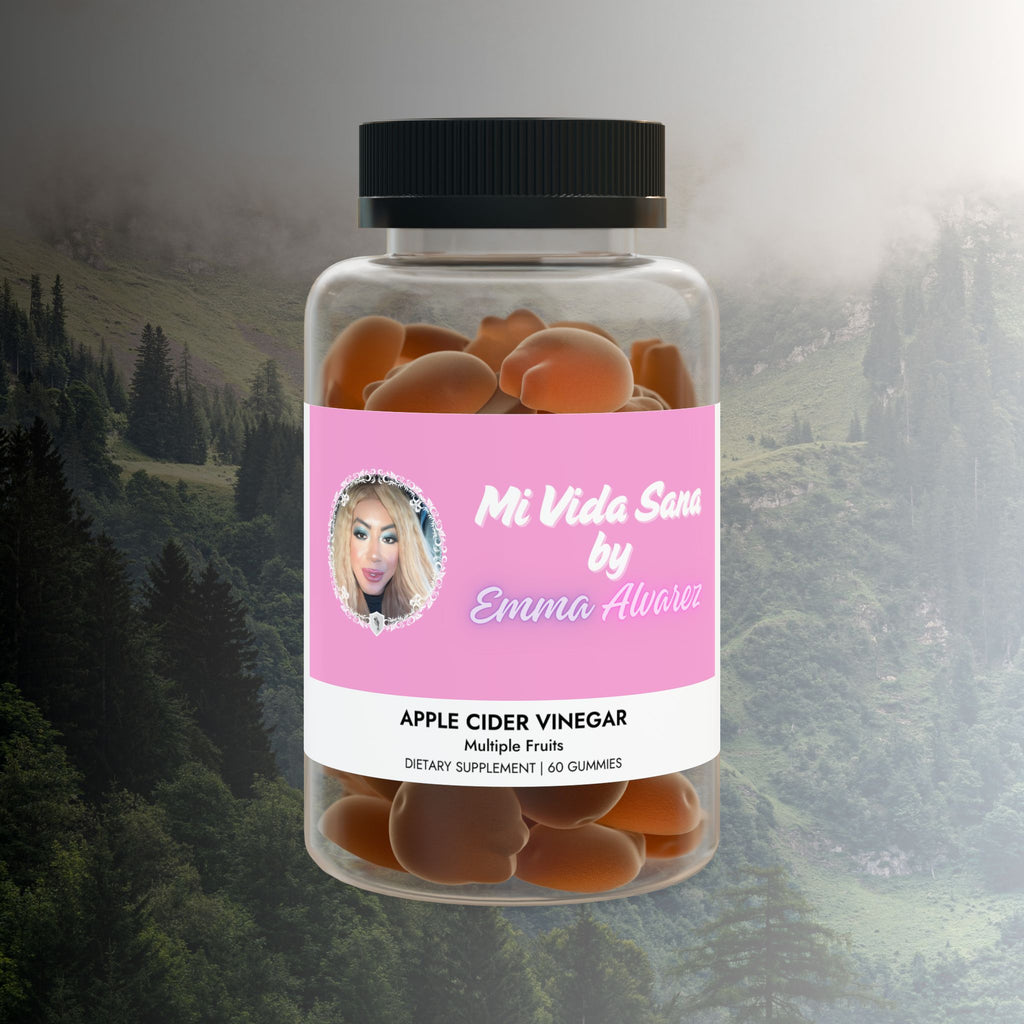 Mi Vida Sana by Emma Alvarez | Apple Cider Vinegar Gummies (60 Gummies)