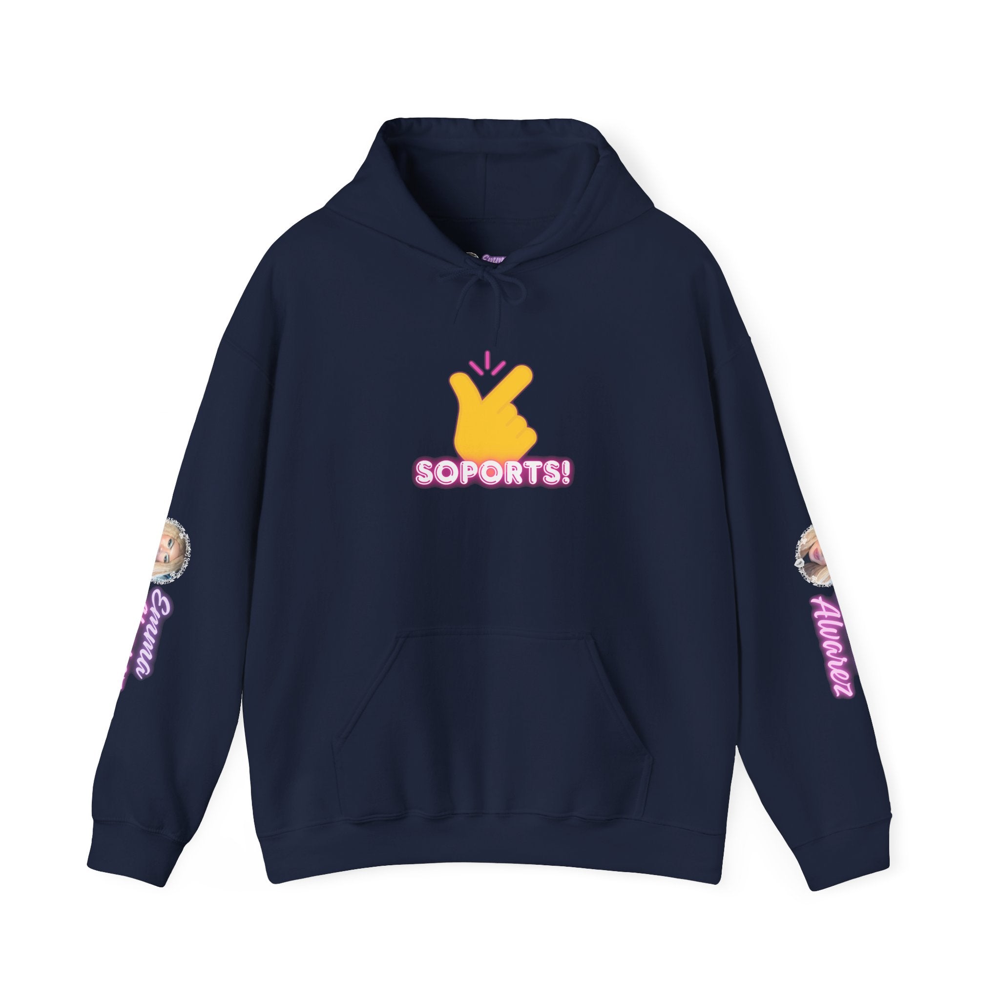 The Emma Alvarez Heavy Blend™ Hooded Sweatshirt - "Soports"