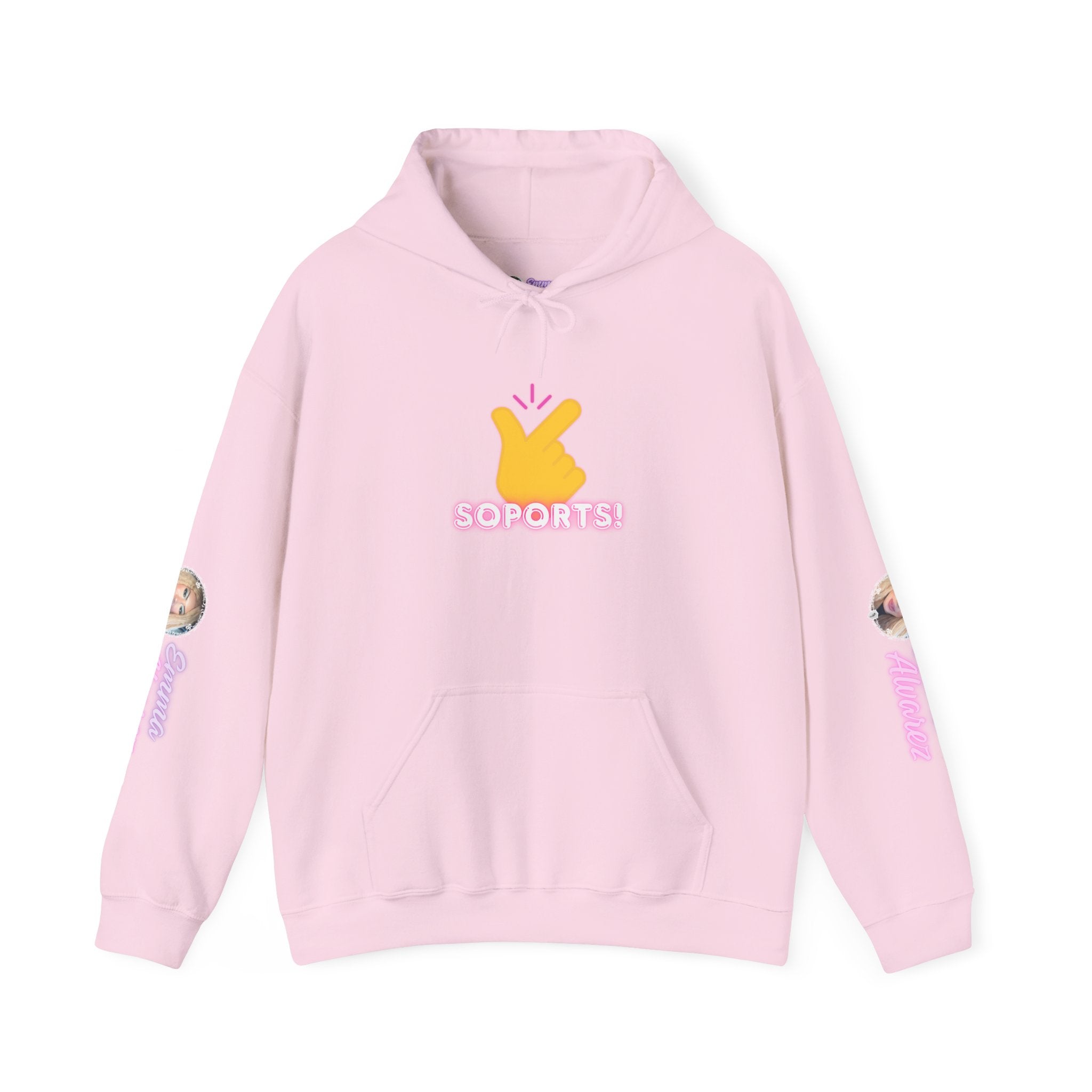 The Emma Alvarez Heavy Blend™ Hooded Sweatshirt - "Soports"