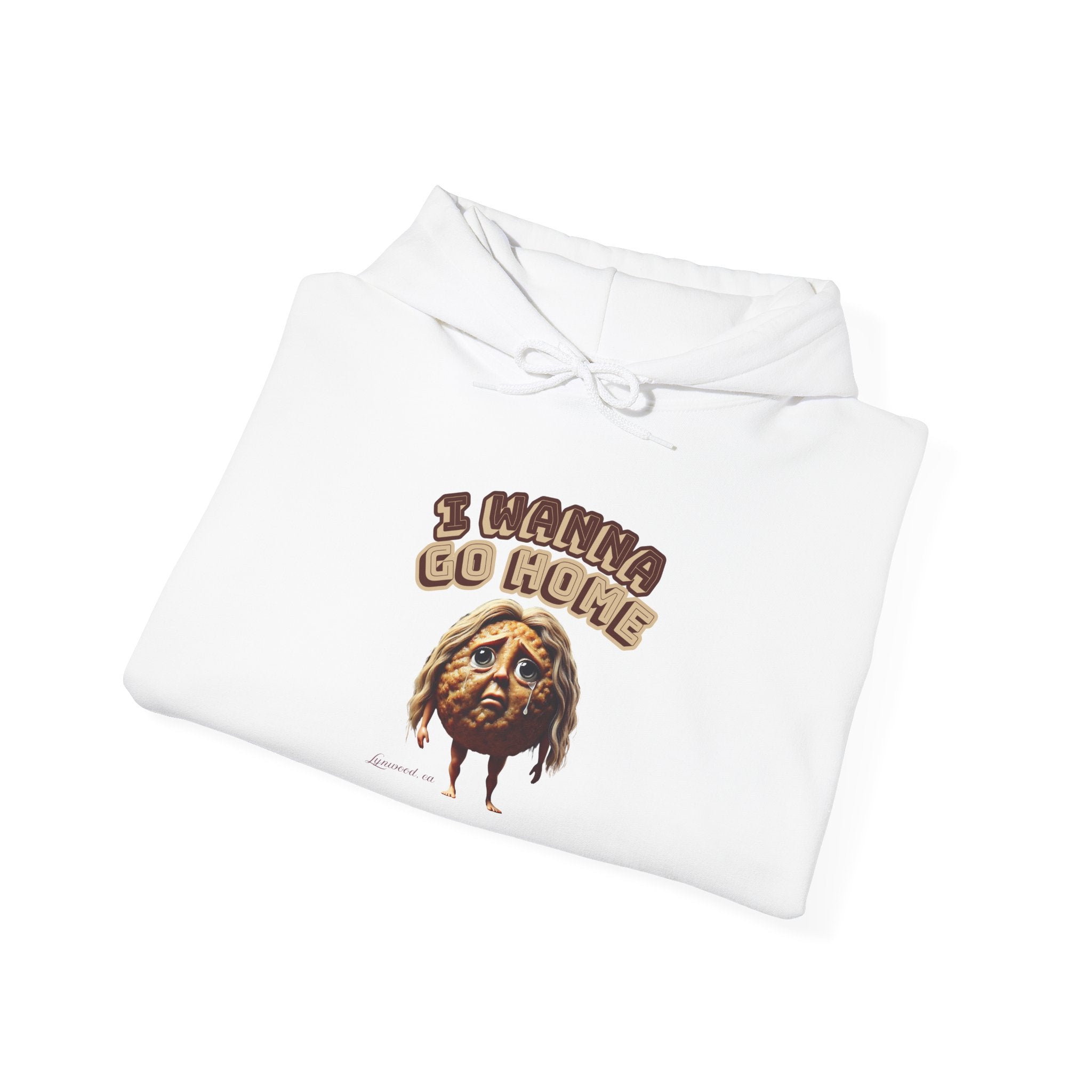 The Emma Alvarez Heavy Blend™ Hooded Sweatshirt - "I Wanna Go Home" Lynwood, CA