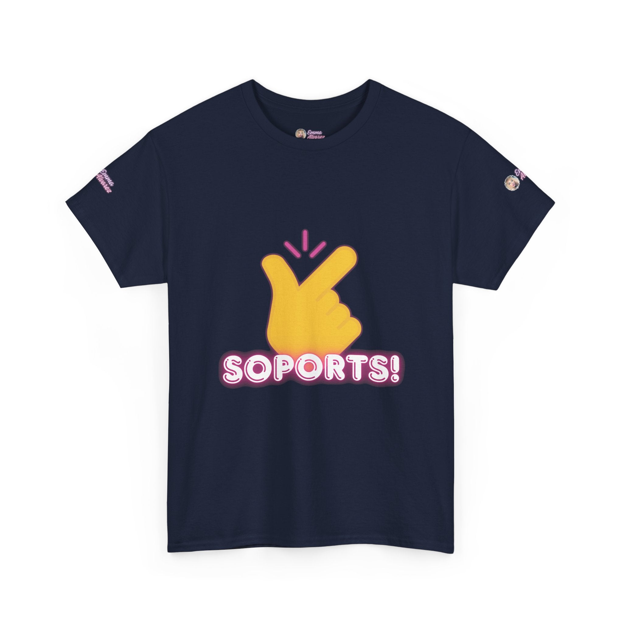 The Emma Alvarez Unisex Heavy Cotton Tee - "Soports"
