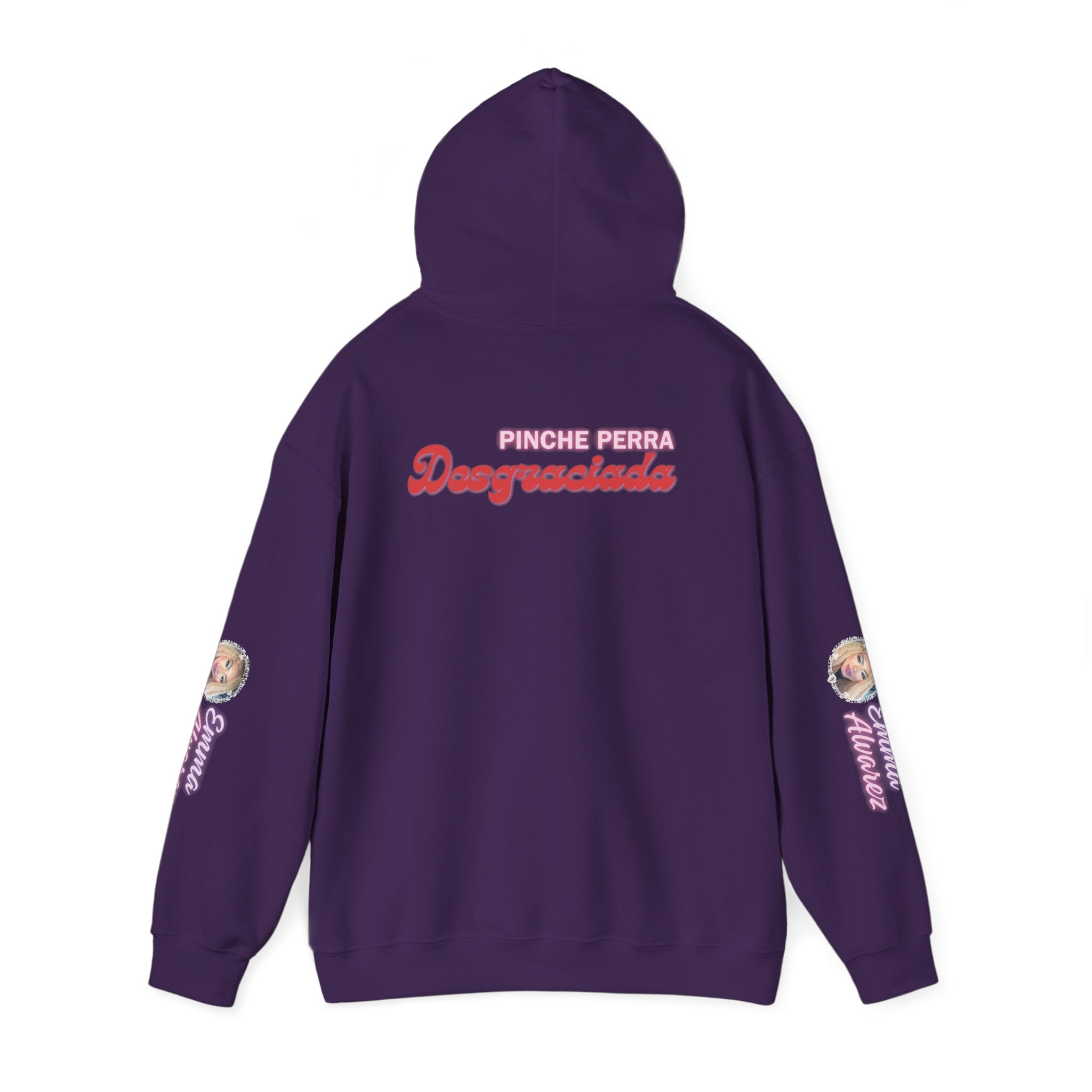 The Emma Alvarez & Meli G Heavy Blend™ Hooded Sweatshirt - "MeliG Mugshot"