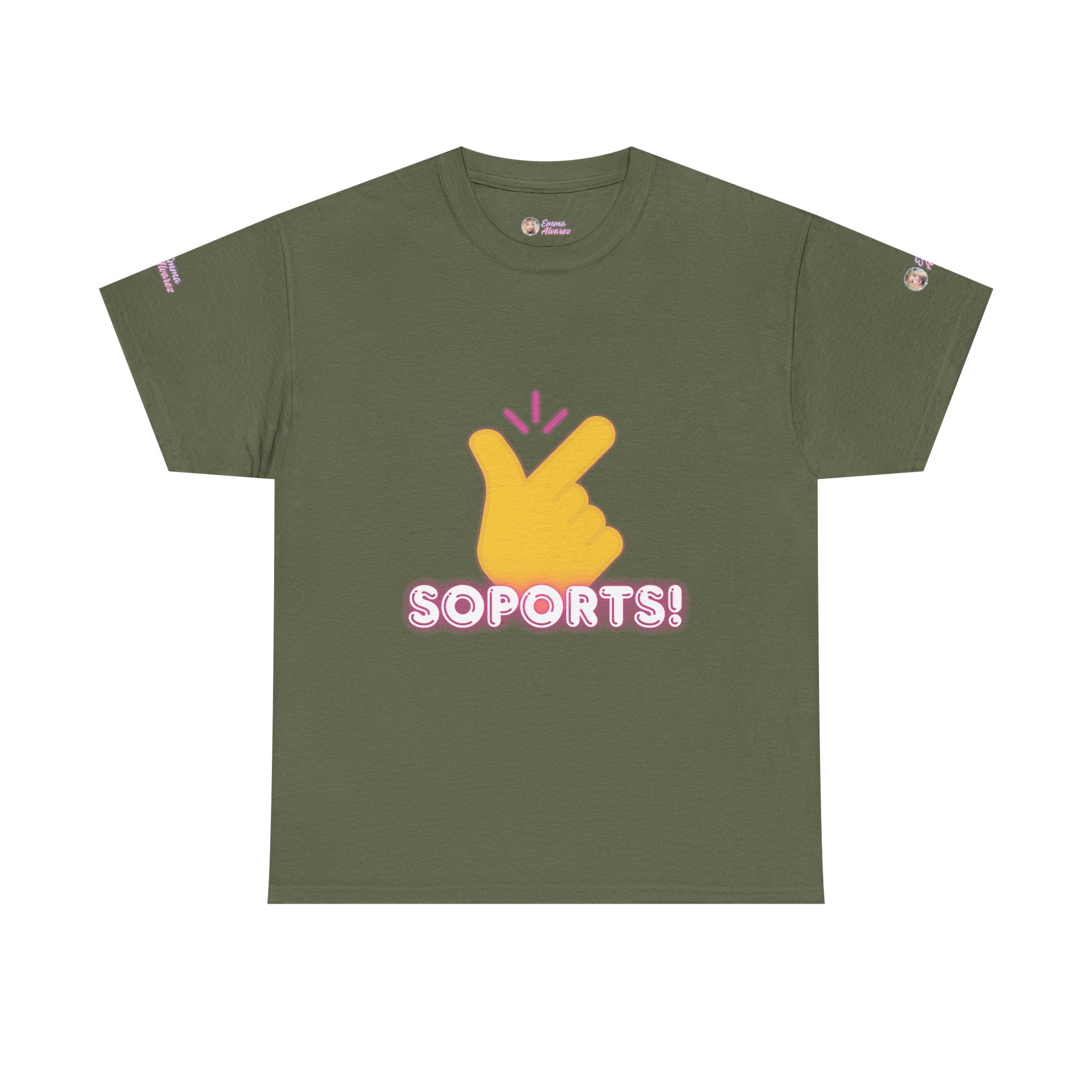 The Emma Alvarez Unisex Heavy Cotton Tee - "Soports"