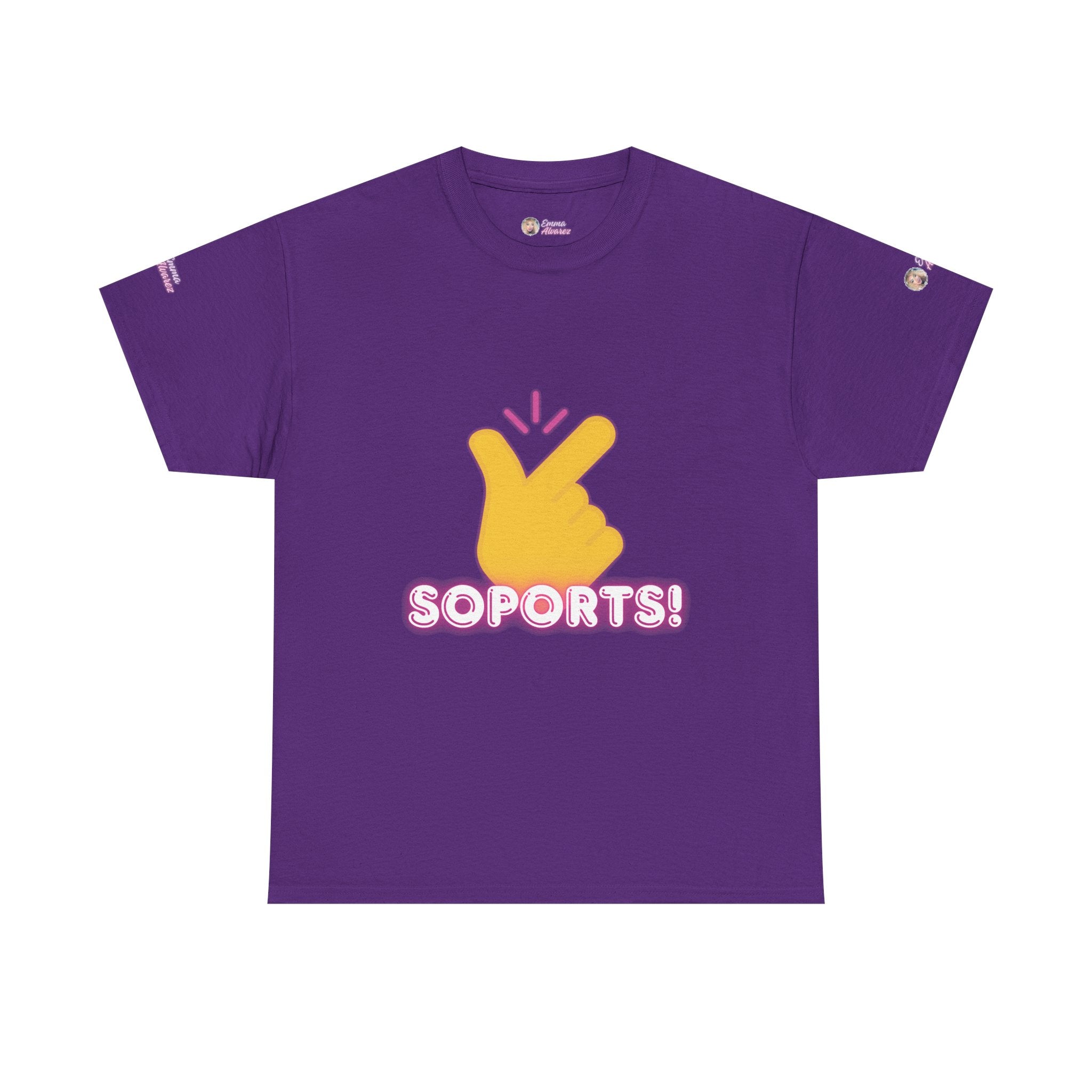 The Emma Alvarez Unisex Heavy Cotton Tee - "Soports"