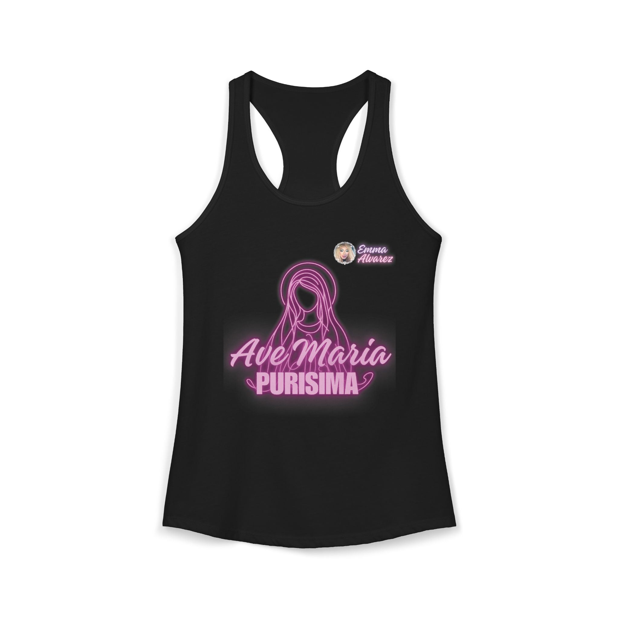 Ave Maria Purisima! Racerback Tank for Women