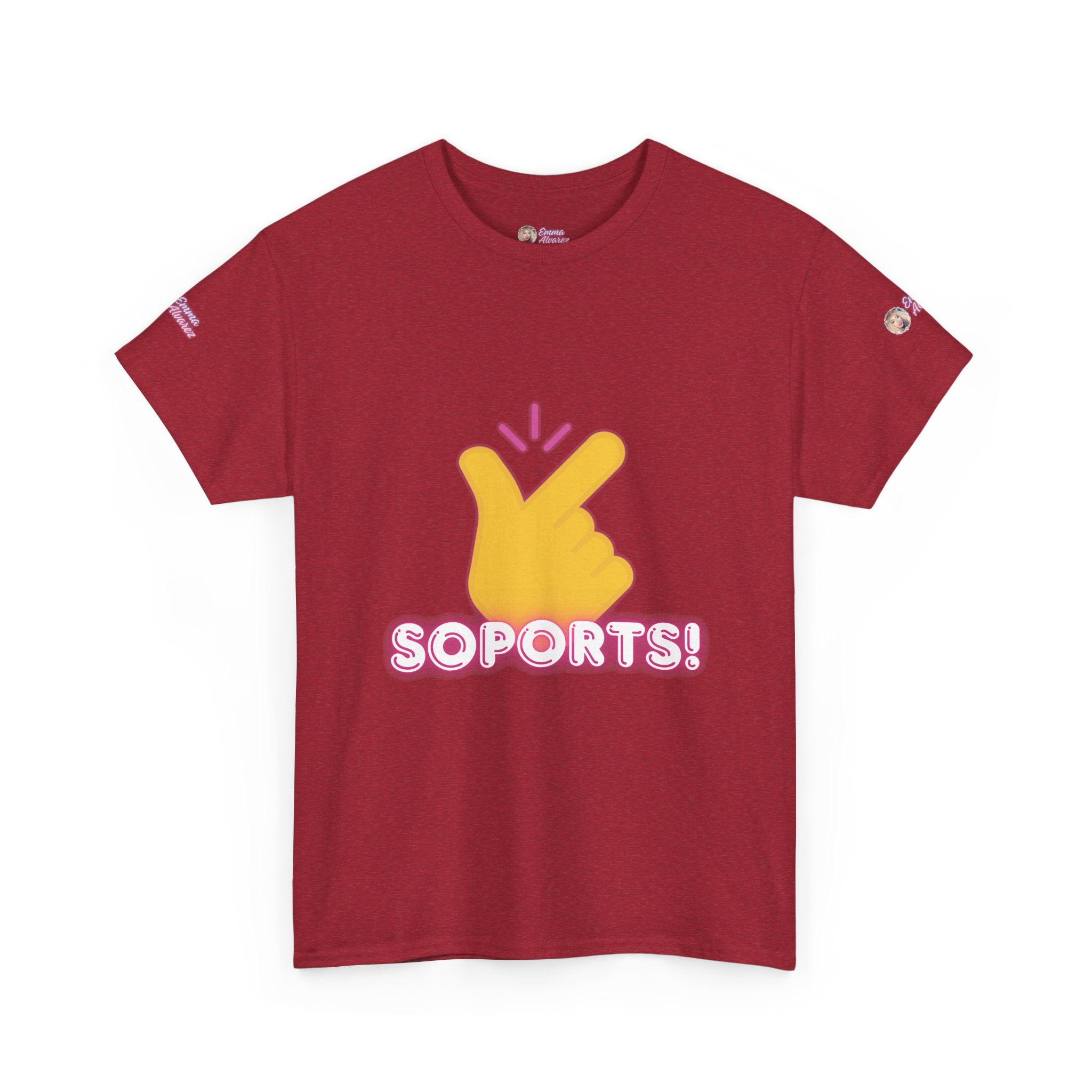 The Emma Alvarez Unisex Heavy Cotton Tee - "Soports"