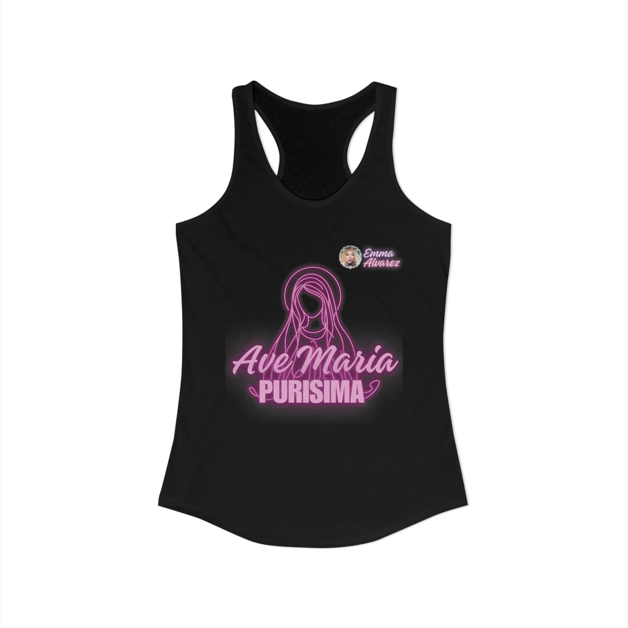 Ave Maria Purisima! Racerback Tank for Women