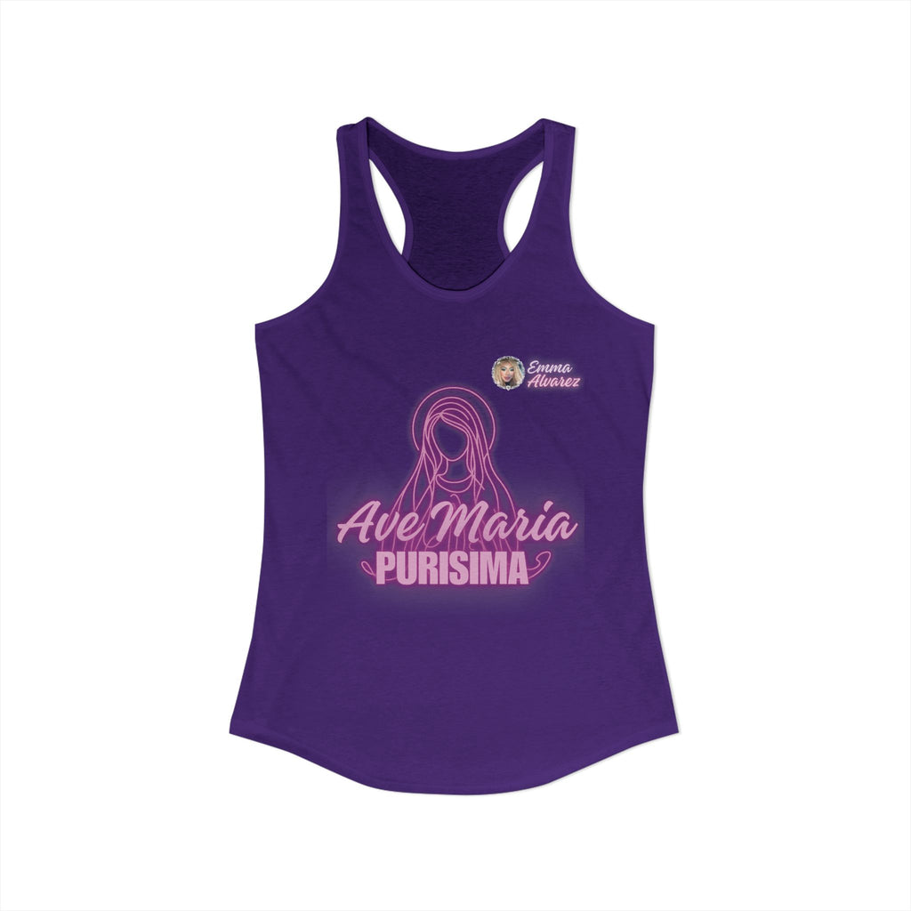 Ave Maria Purisima! Racerback Tank for Women